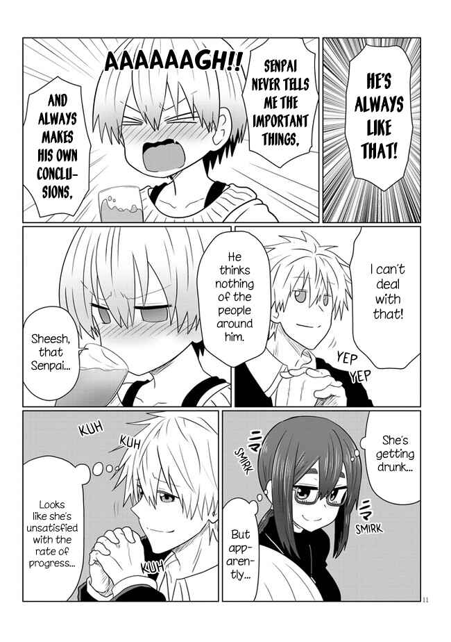 Page 11 Chapter 60 Uzaki-chan wa Asobitai!