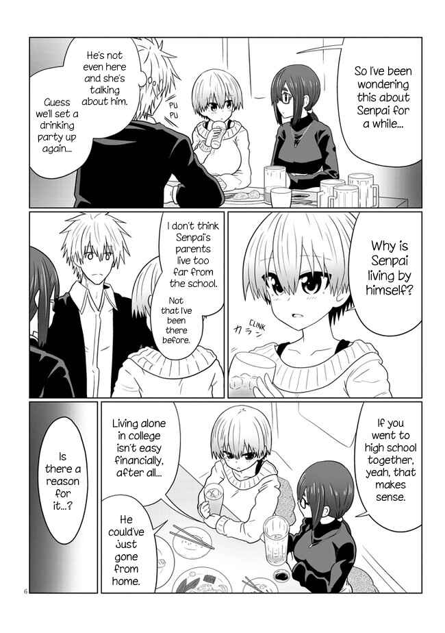 Page 6 Chapter 60 Uzaki-chan wa Asobitai!