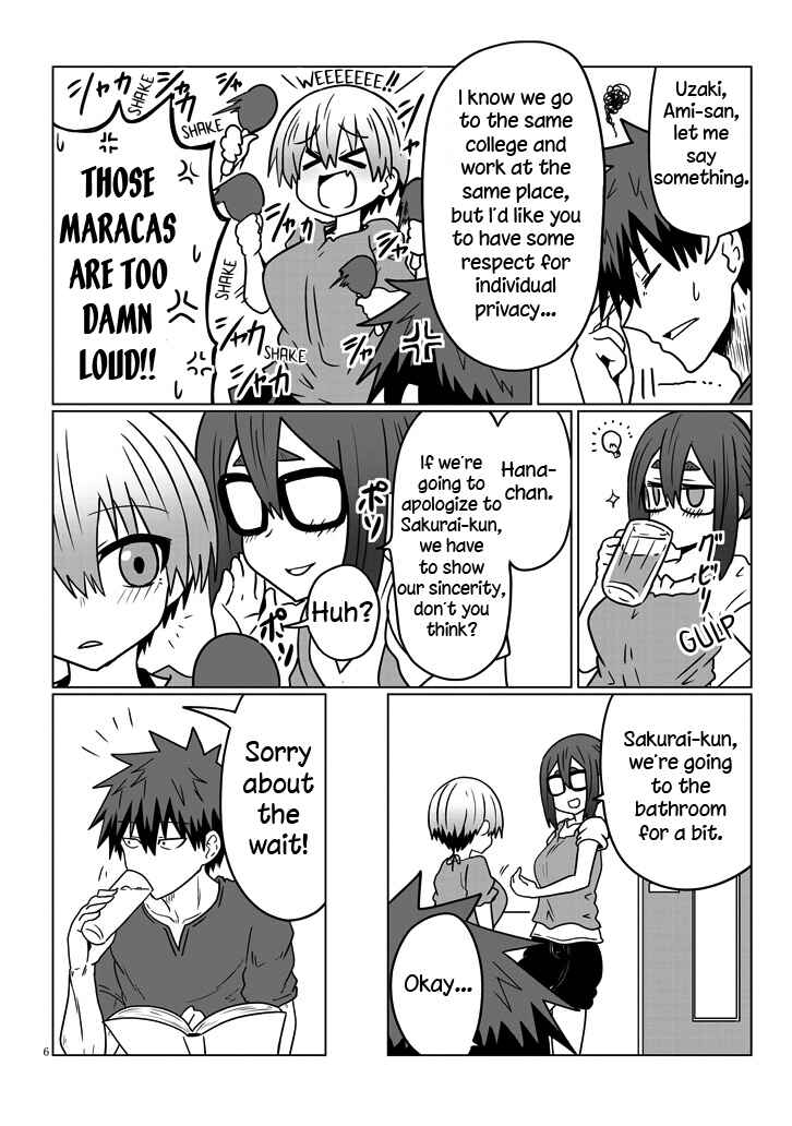 Page 6 Chapter 32 Uzaki-chan wa Asobitai!