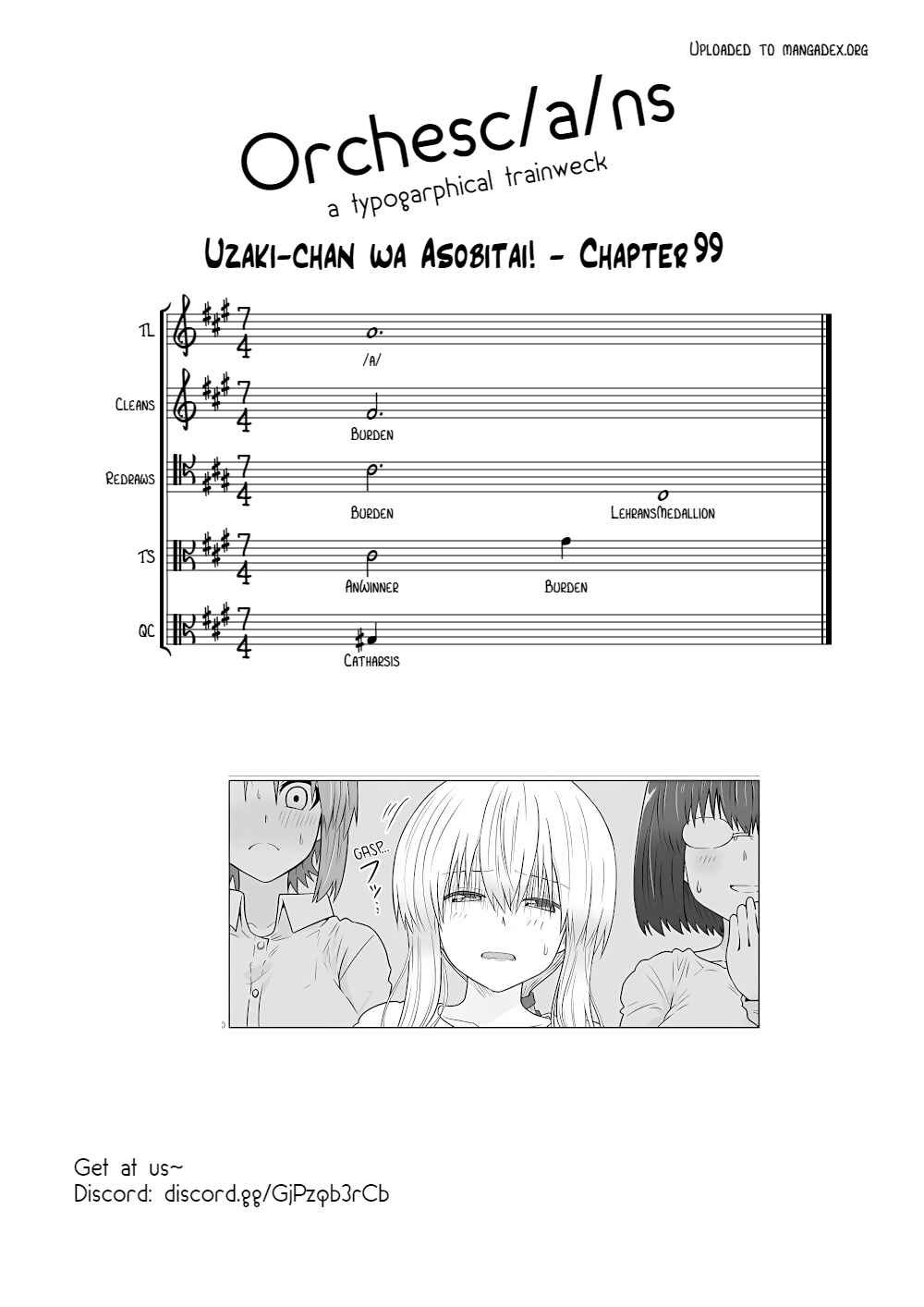 Page 13 Chapter 99 Uzaki-chan wa Asobitai!