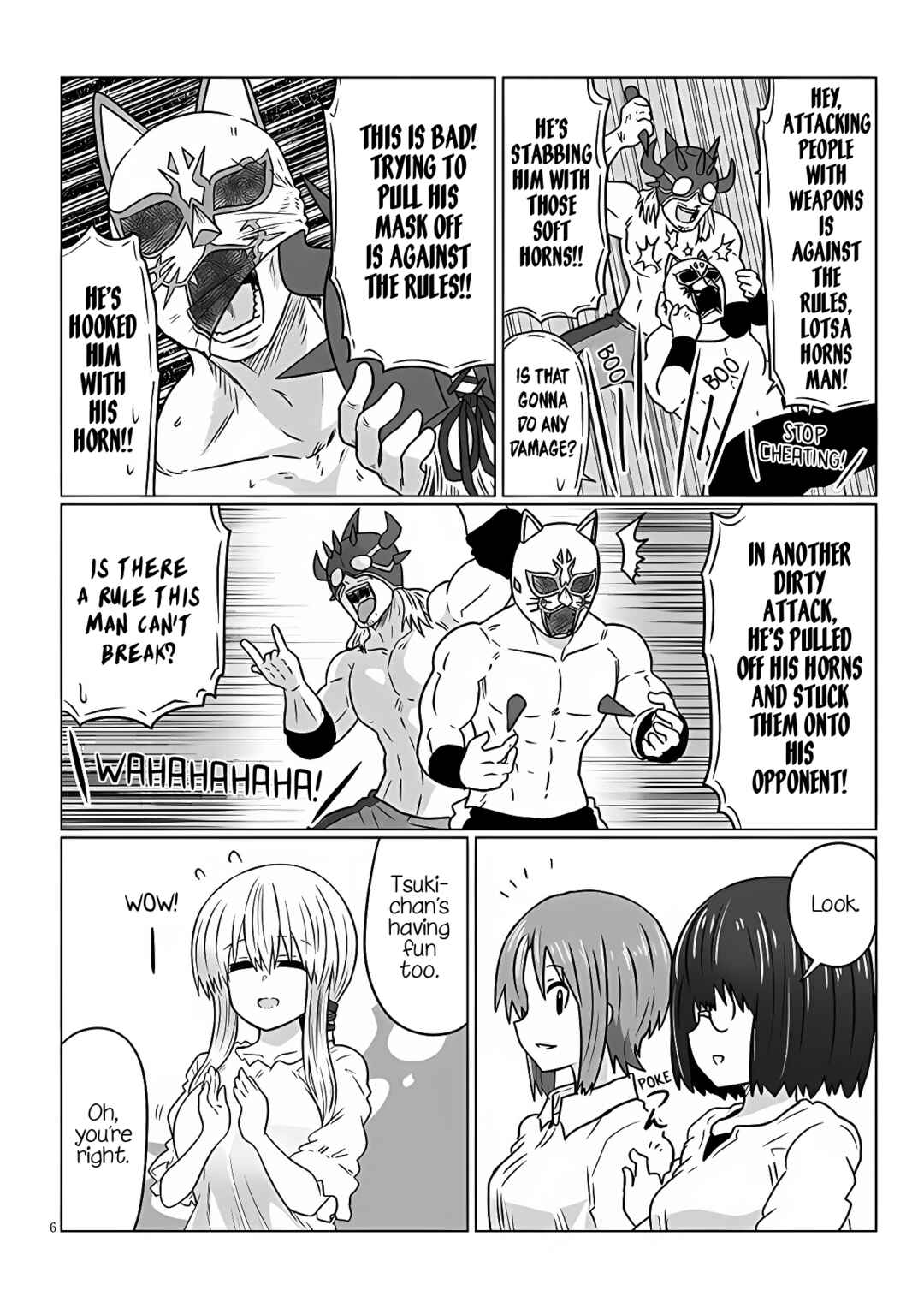 Page 6 Chapter 99 Uzaki-chan wa Asobitai!
