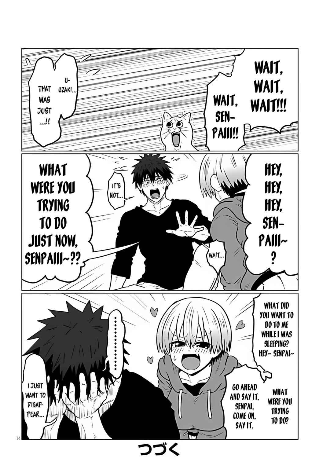 Page 14 Chapter 113 Uzaki-chan wa Asobitai!