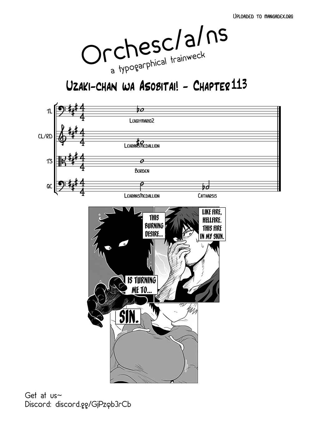 Page 15 Chapter 113 Uzaki-chan wa Asobitai!