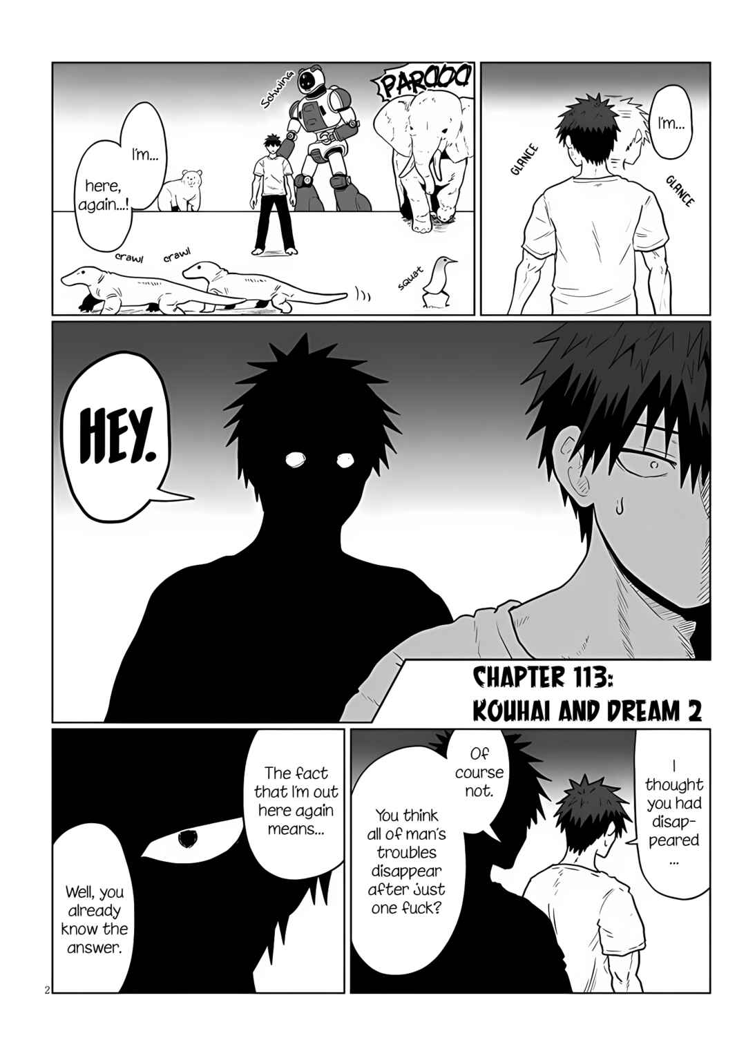 Page 2 Chapter 113 Uzaki-chan wa Asobitai!