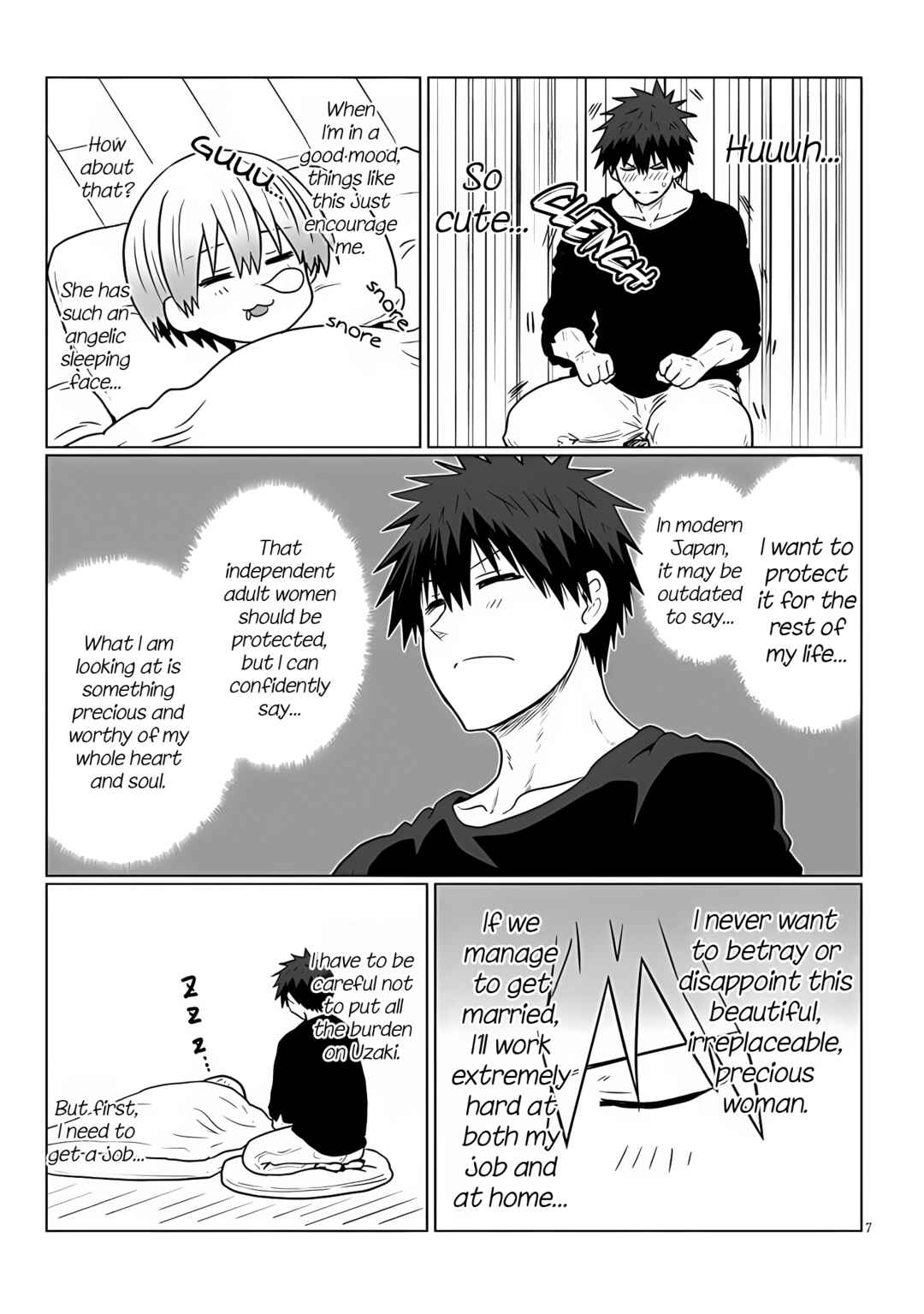 Page 7 Chapter 113 Uzaki-chan wa Asobitai!