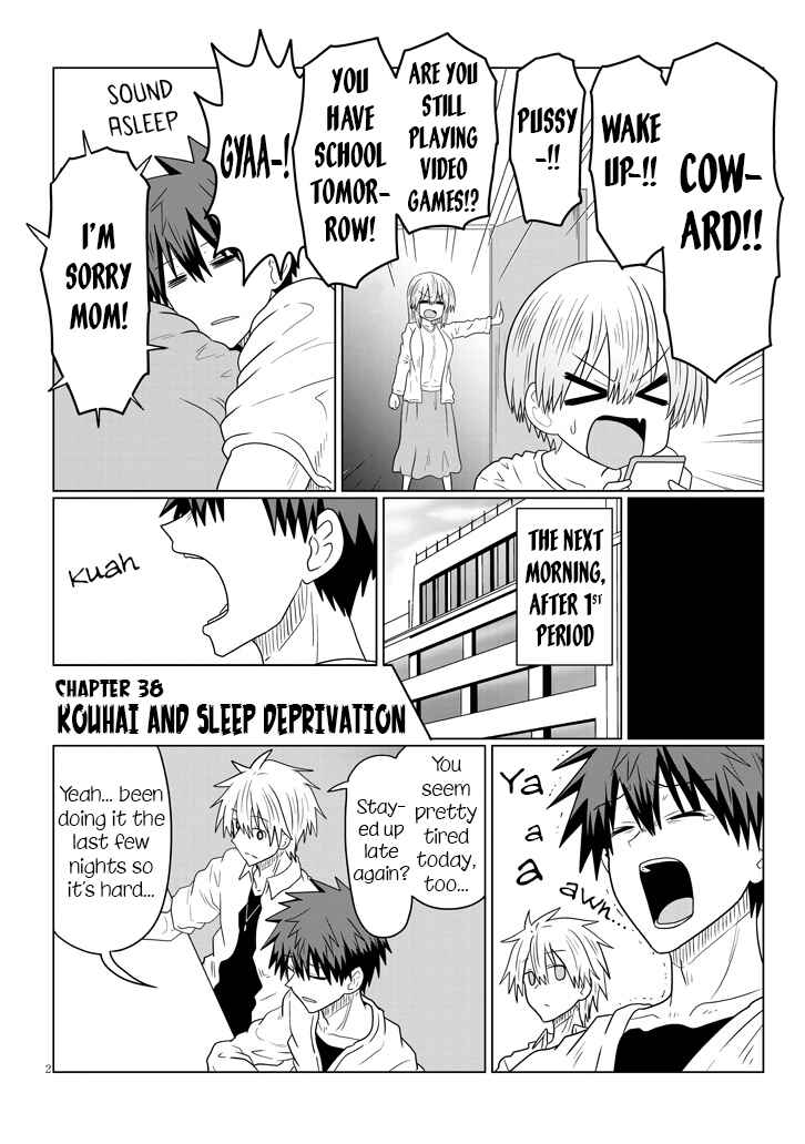 Page 2 Chapter 38 Uzaki-chan wa Asobitai!