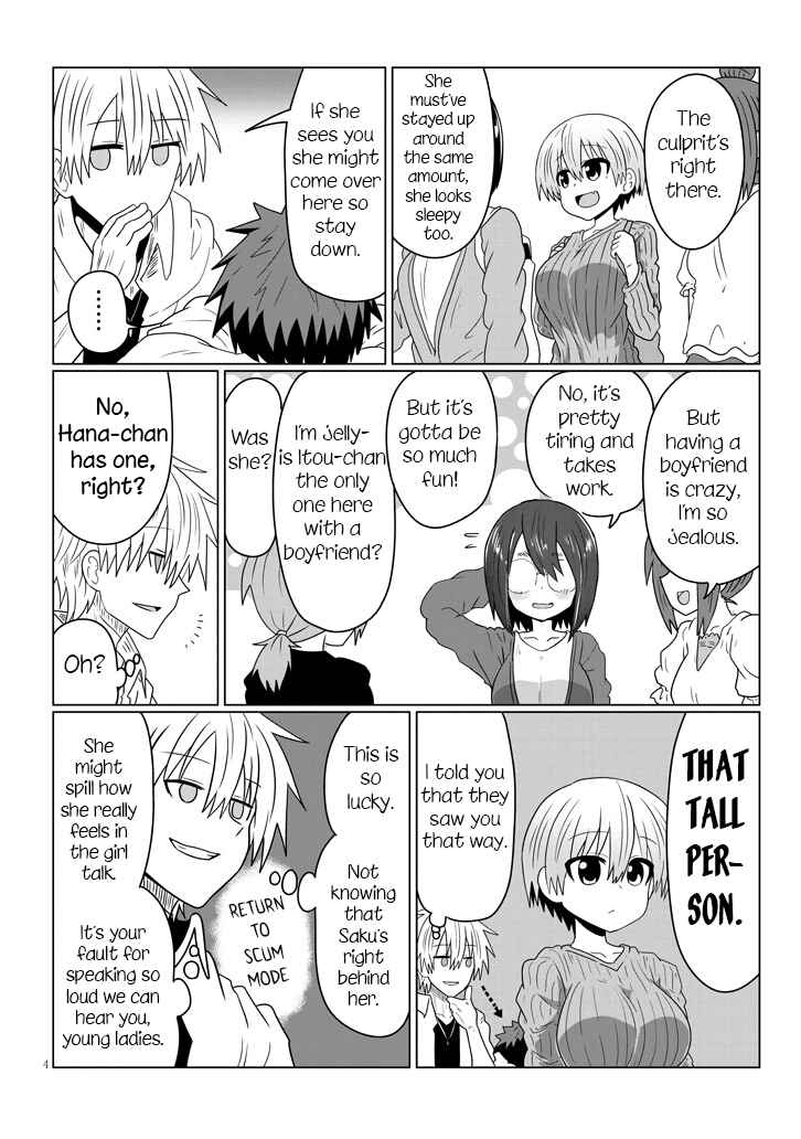Page 4 Chapter 38 Uzaki-chan wa Asobitai!