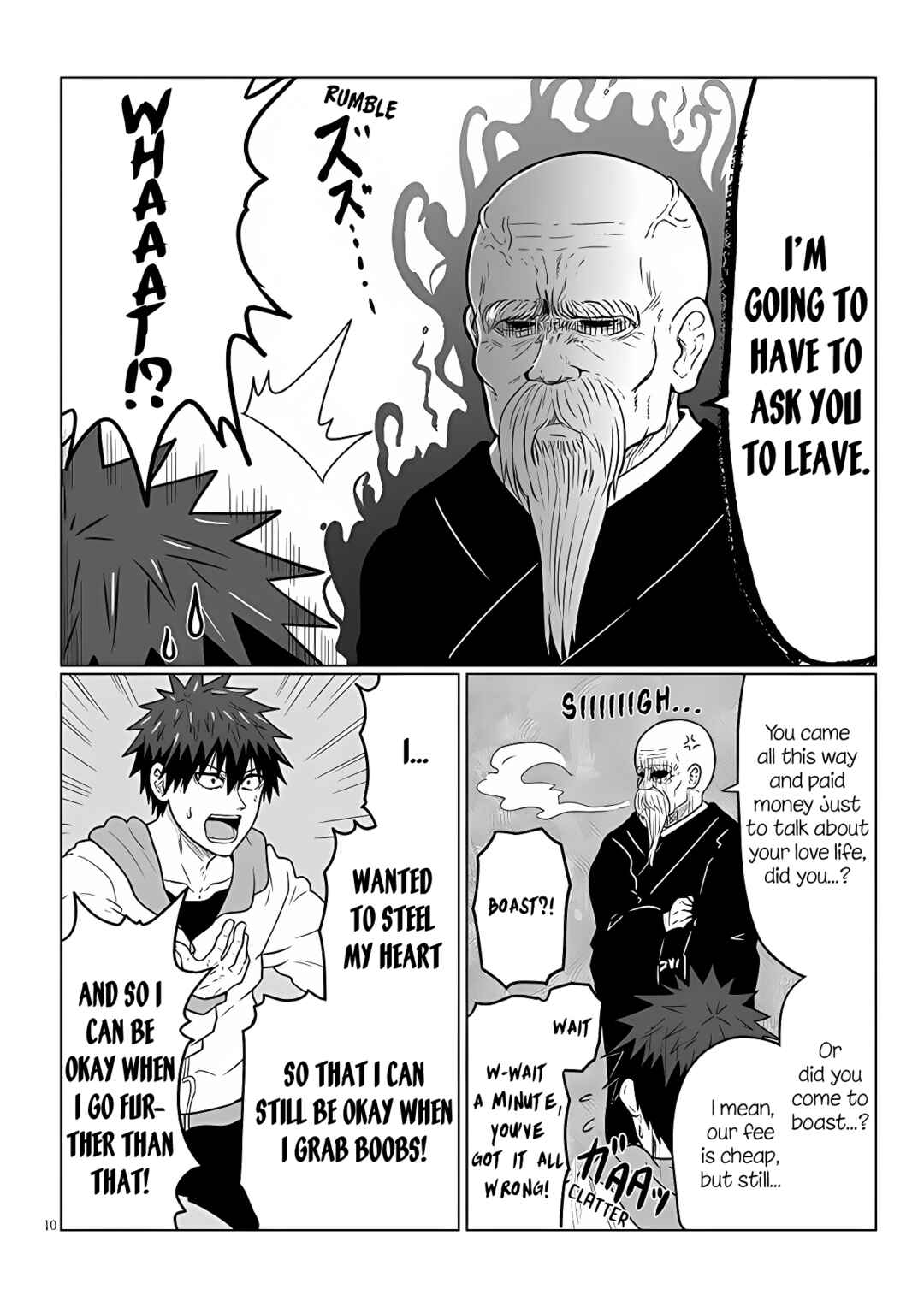 Page 10 Chapter 102 Uzaki-chan wa Asobitai!