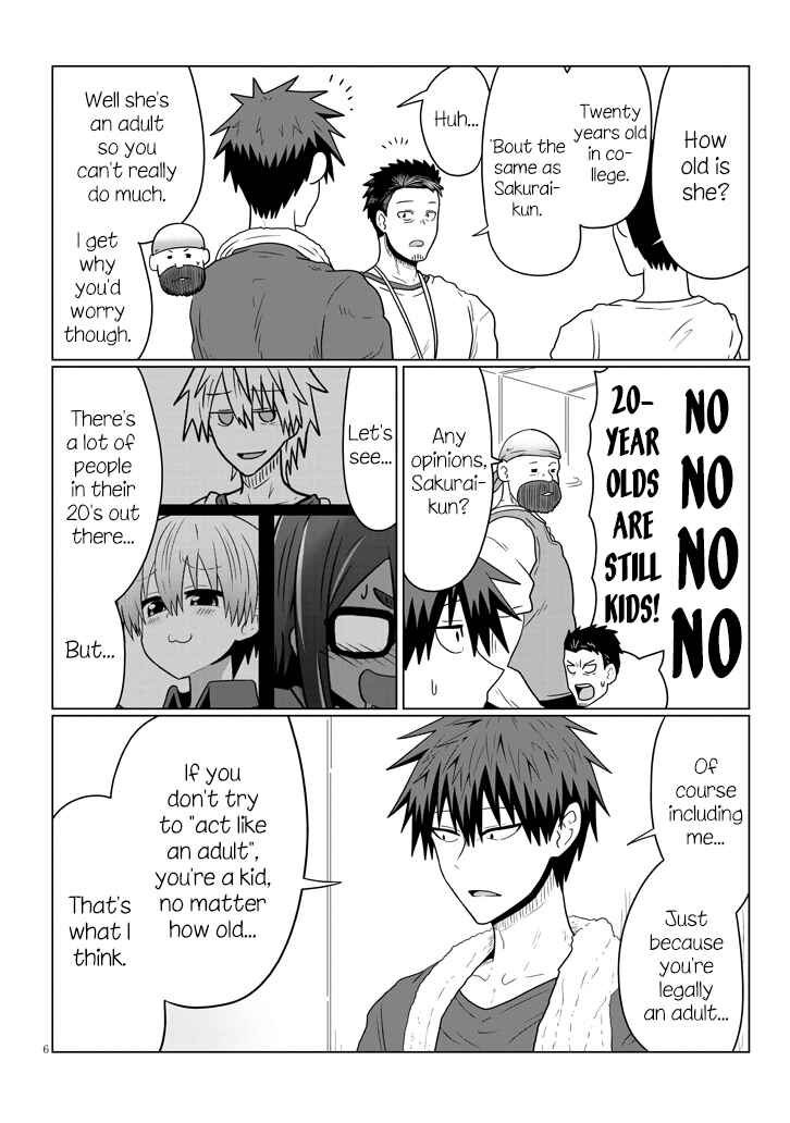 Page 6 Chapter 49 Uzaki-chan wa Asobitai!