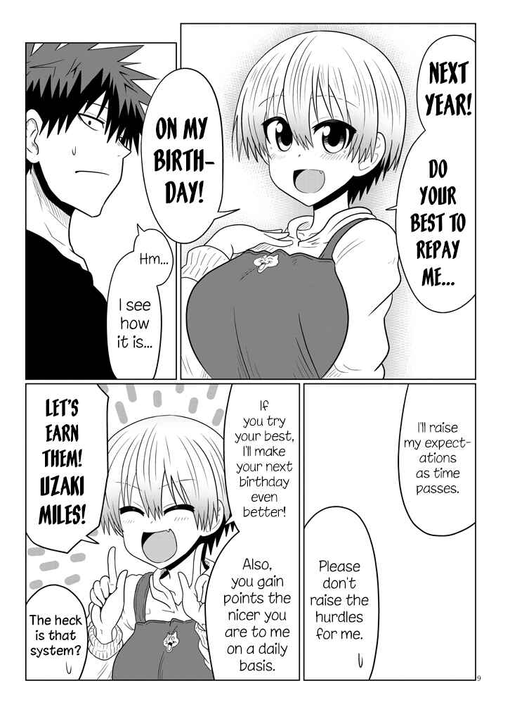 Page 9 Chapter 51 Uzaki-chan wa Asobitai!