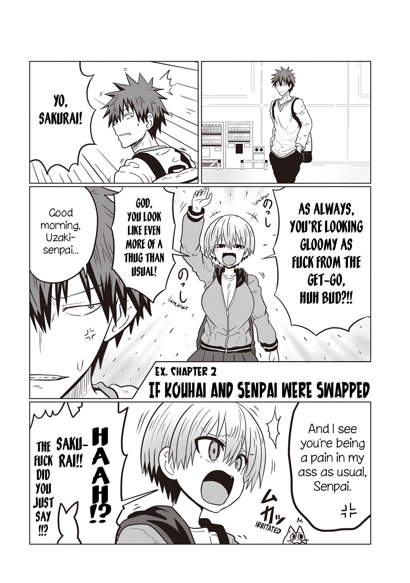 Page 15 Chapter 42.5 Uzaki-chan wa Asobitai!