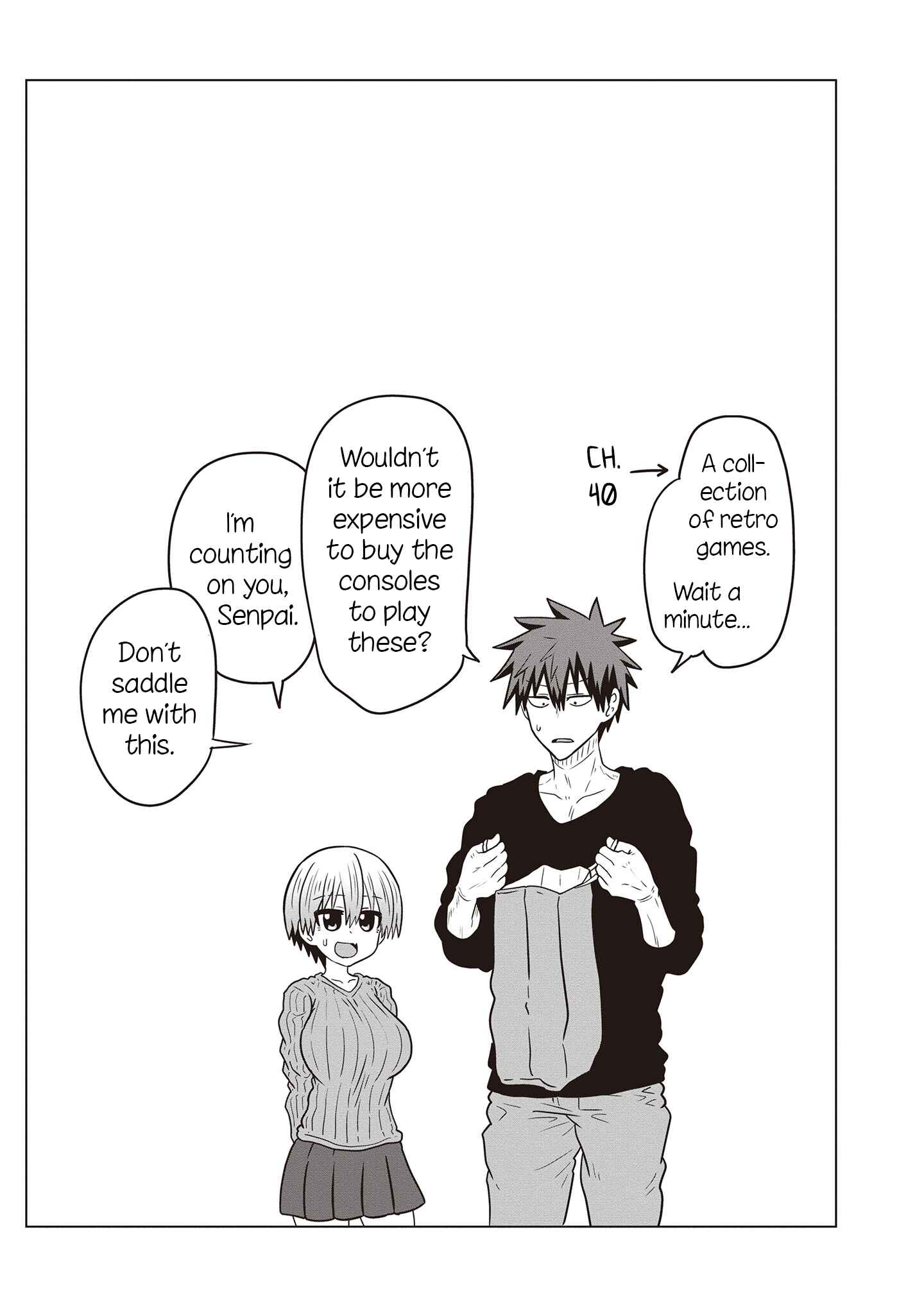 Page 9 Chapter 42.5 Uzaki-chan wa Asobitai!