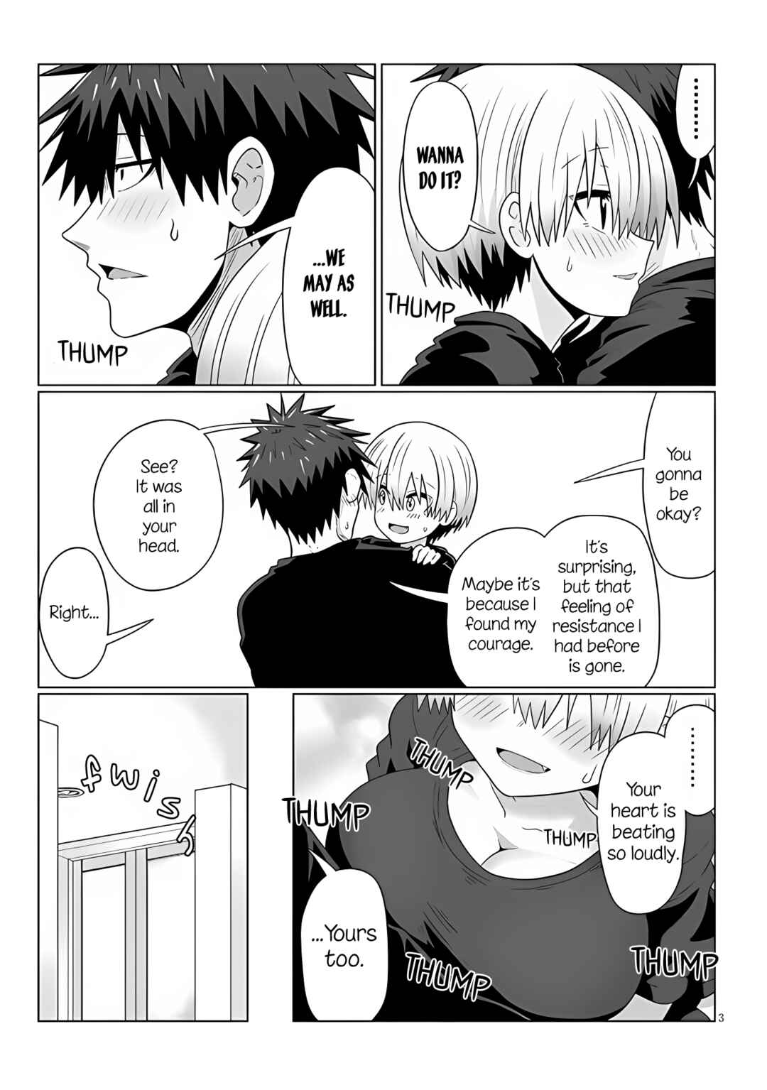 Page 3 Chapter 106.2 Uzaki-chan wa Asobitai!