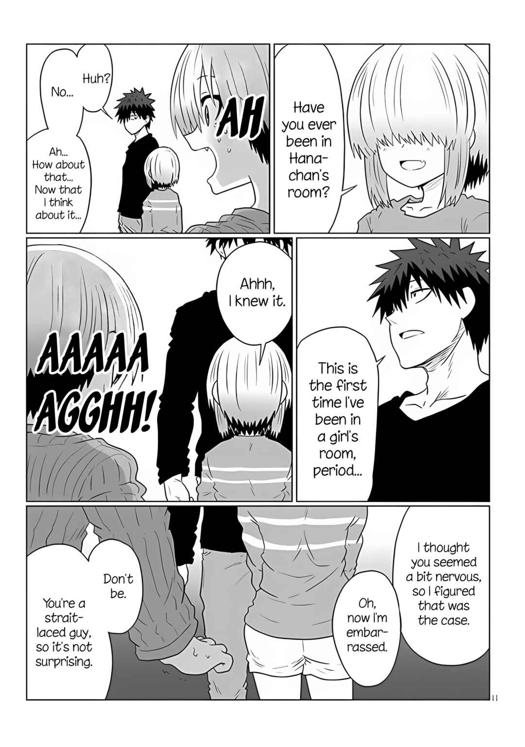 Page 11 Chapter 110 Uzaki-chan wa Asobitai!