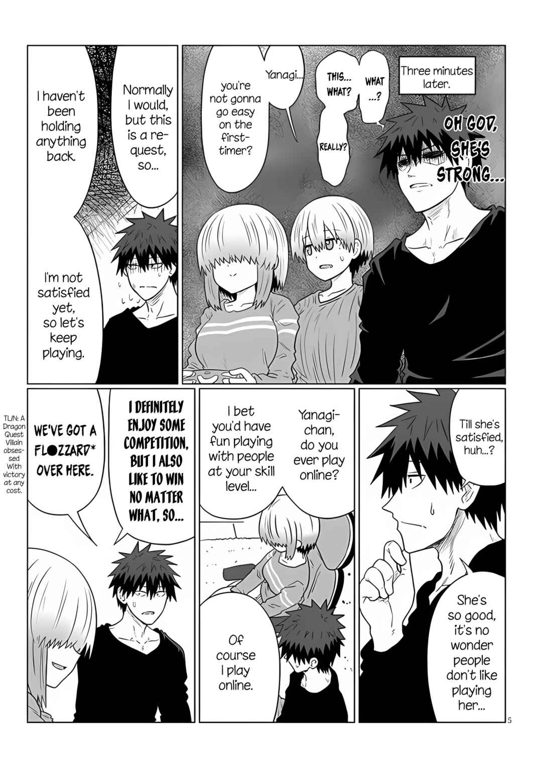 Page 5 Chapter 110 Uzaki-chan wa Asobitai!