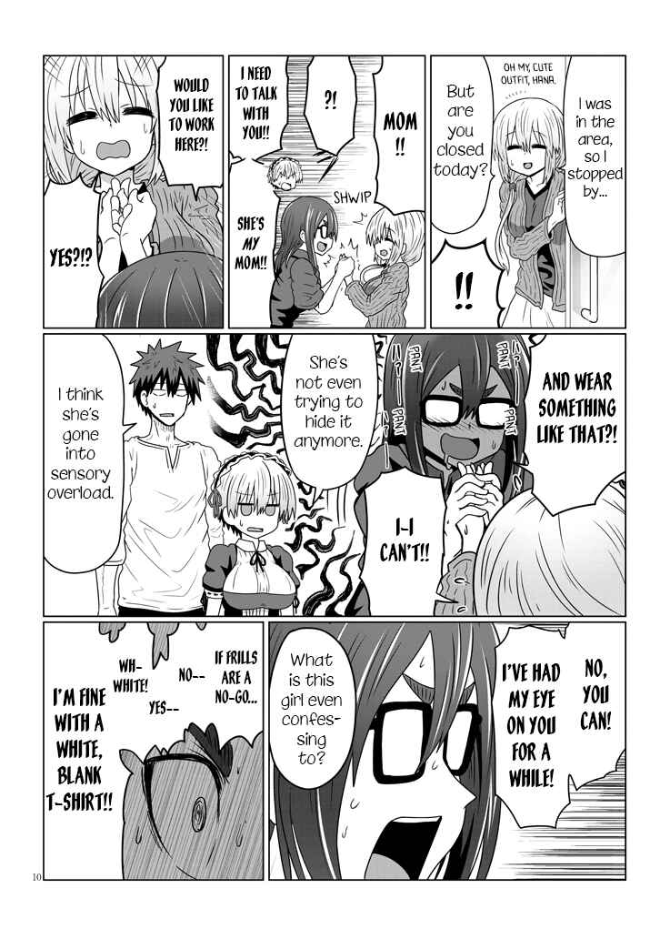 Page 10 Chapter 37 Uzaki-chan wa Asobitai!