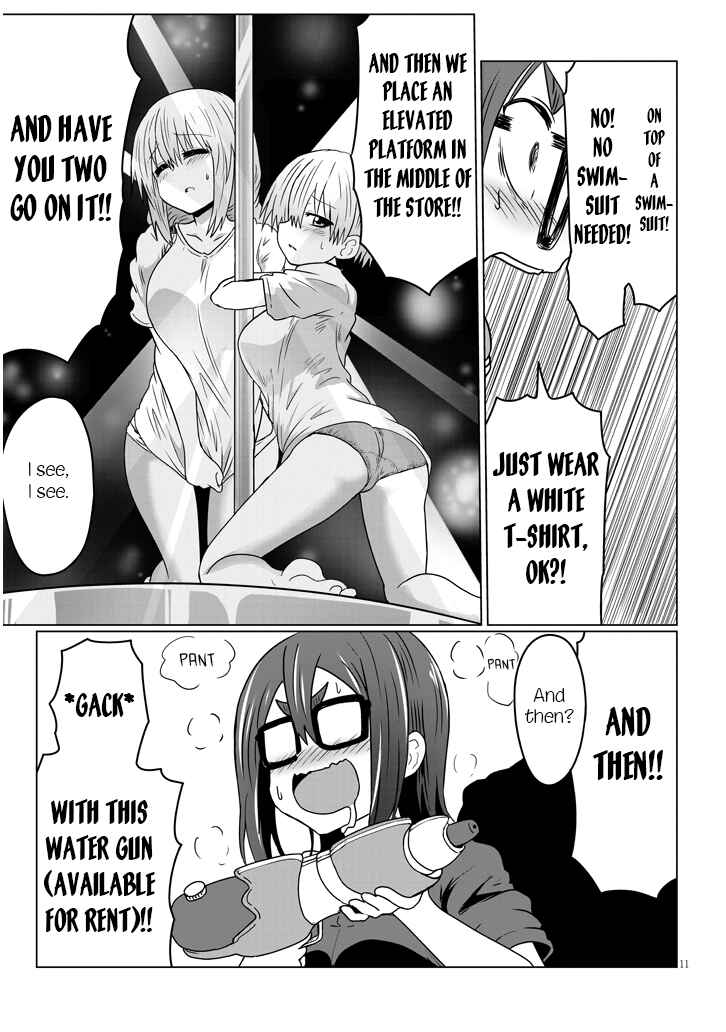 Page 11 Chapter 37 Uzaki-chan wa Asobitai!
