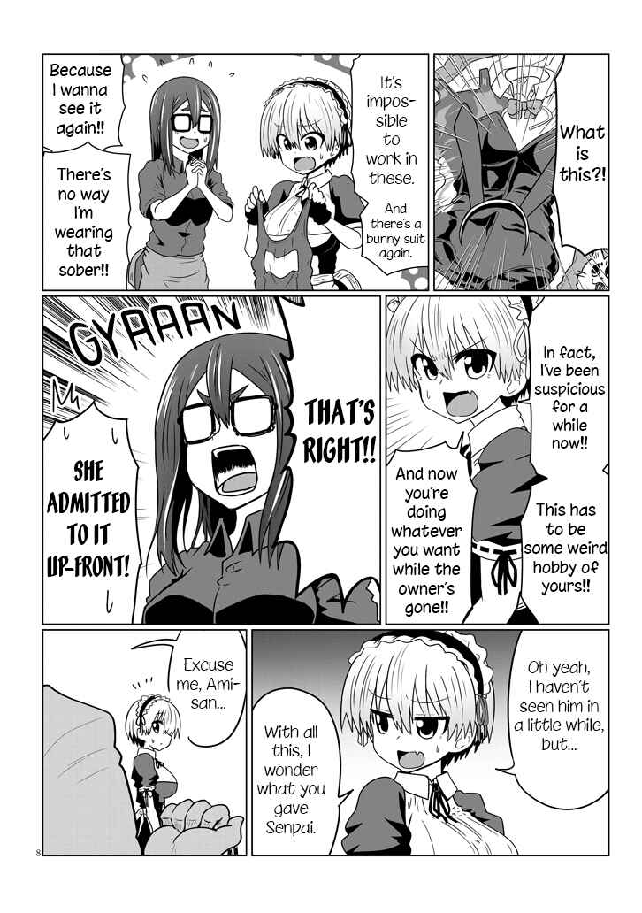 Page 8 Chapter 37 Uzaki-chan wa Asobitai!