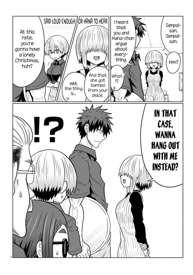 Page 8 Chapter 64 Uzaki-chan wa Asobitai!