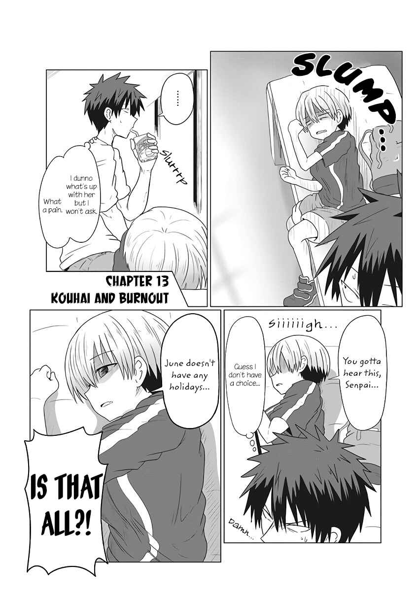 Page 1 Chapter 13 Uzaki-chan wa Asobitai!