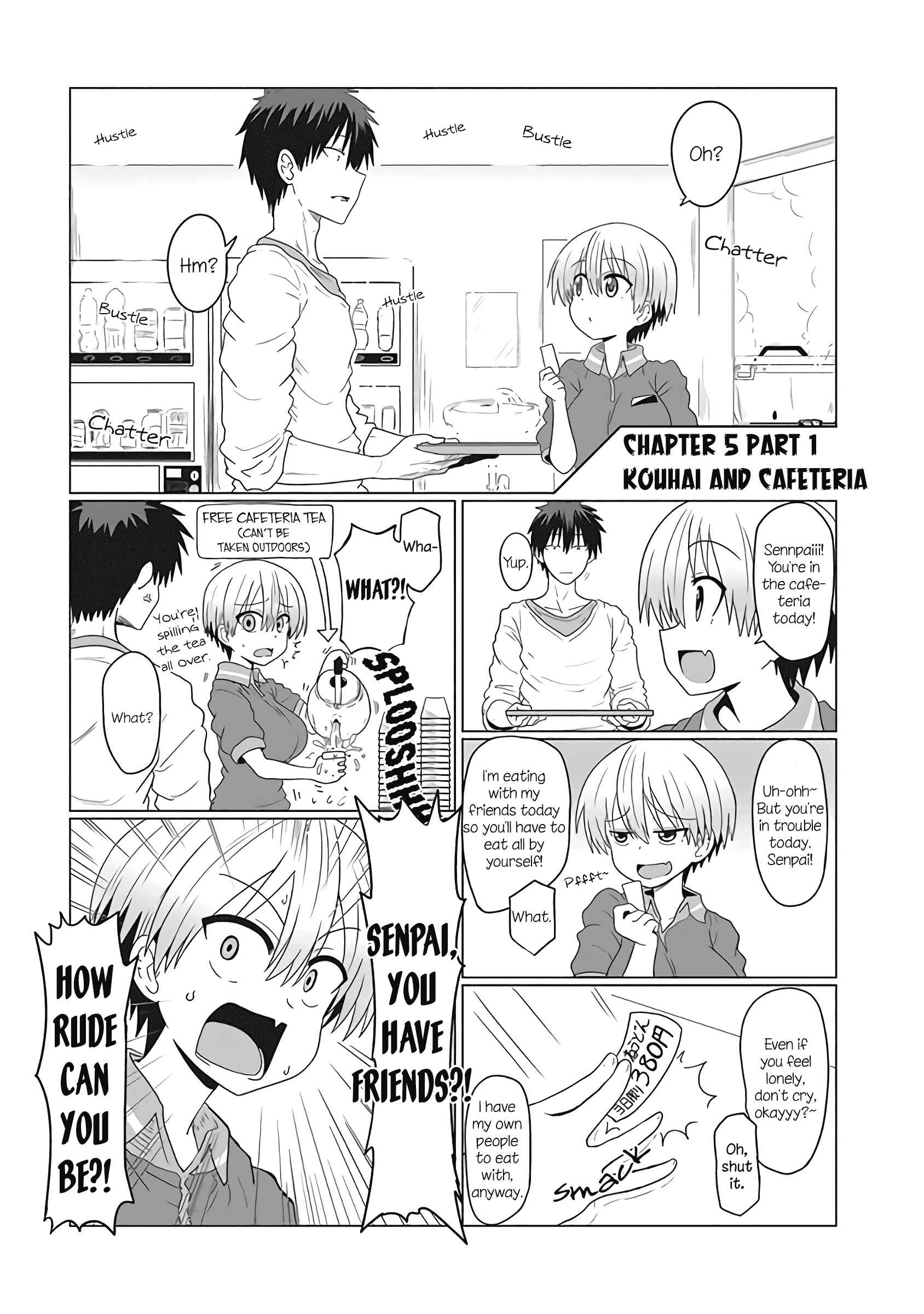 Page 1 Chapter 5.1 Uzaki-chan wa Asobitai!