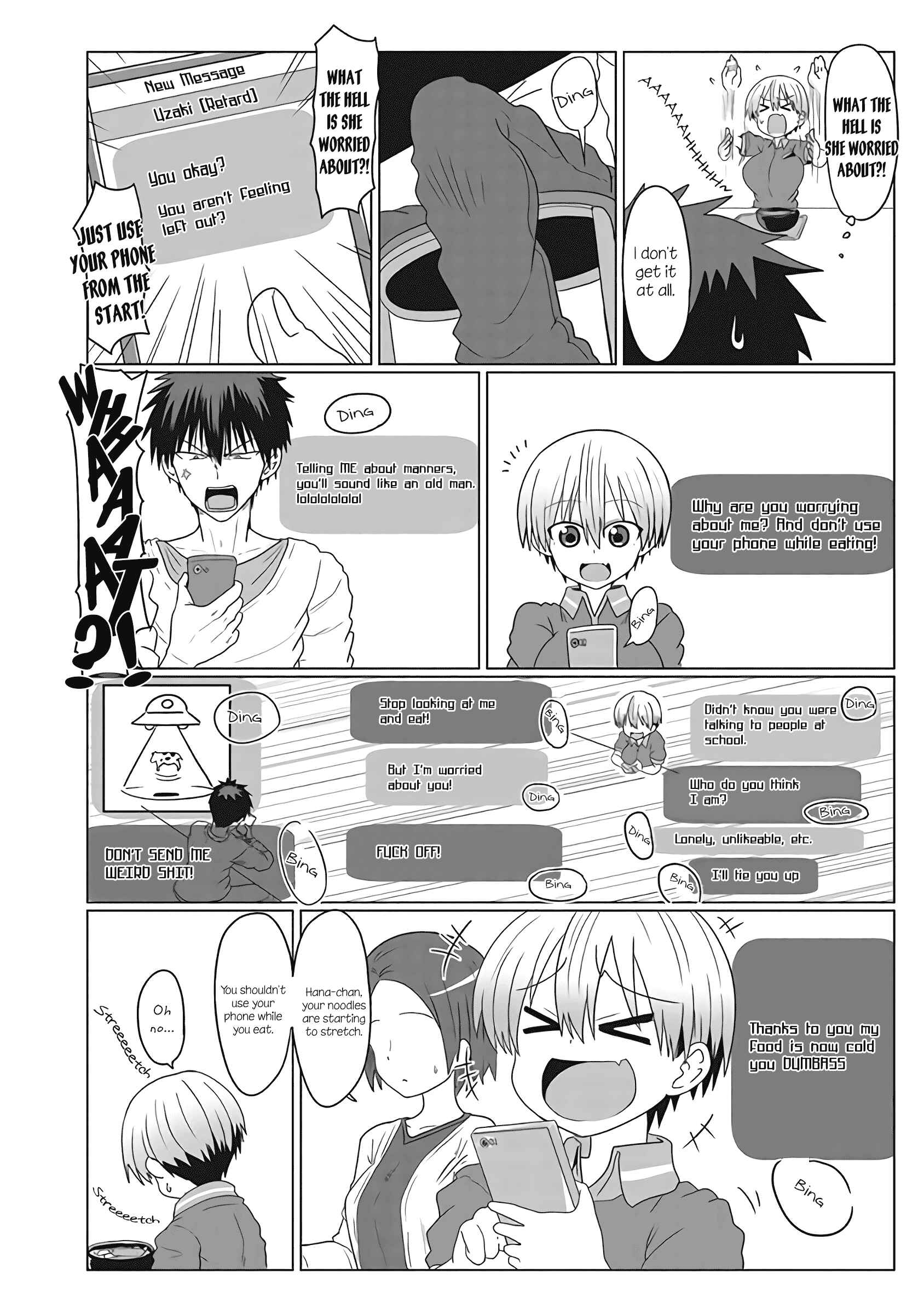 Page 4 Chapter 5.1 Uzaki-chan wa Asobitai!