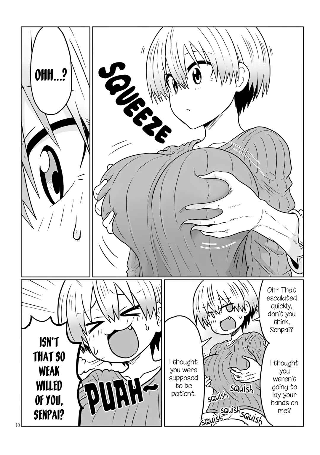 Page 10 Chapter 114 Uzaki-chan wa Asobitai!