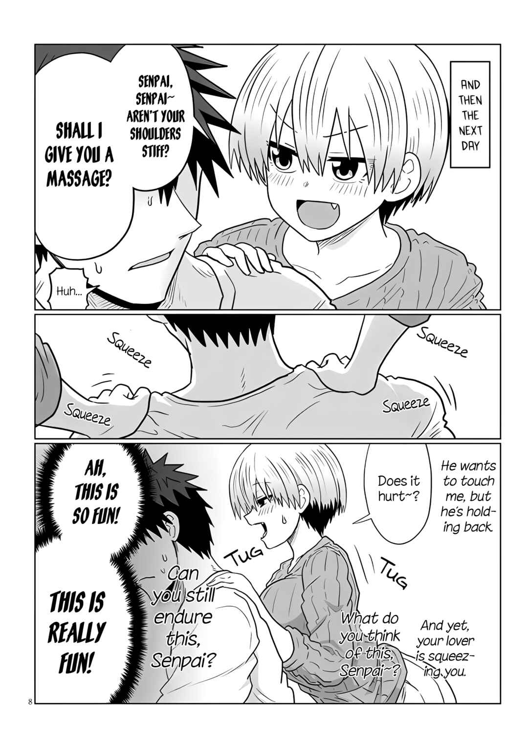 Page 8 Chapter 114 Uzaki-chan wa Asobitai!