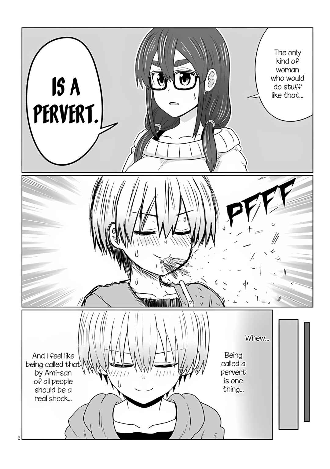 Page 2 Chapter 105 Uzaki-chan wa Asobitai!