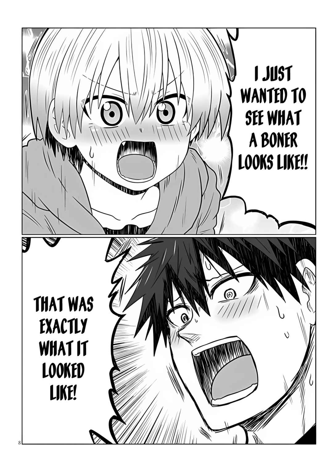 Page 8 Chapter 105 Uzaki-chan wa Asobitai!