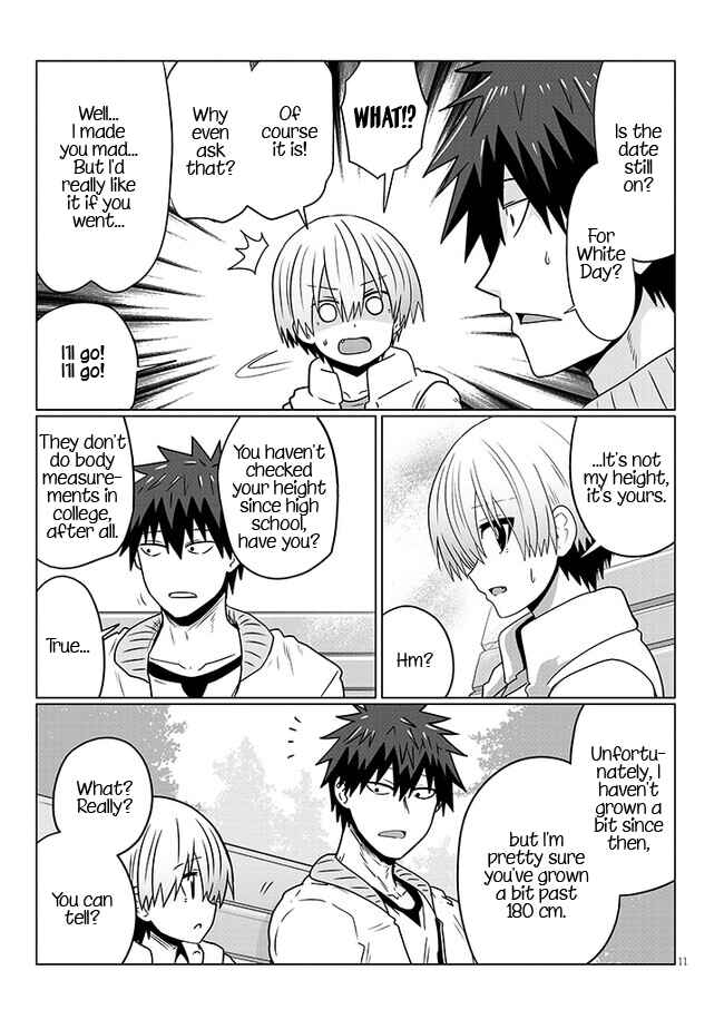 Page 11 Chapter 92 Uzaki-chan wa Asobitai!
