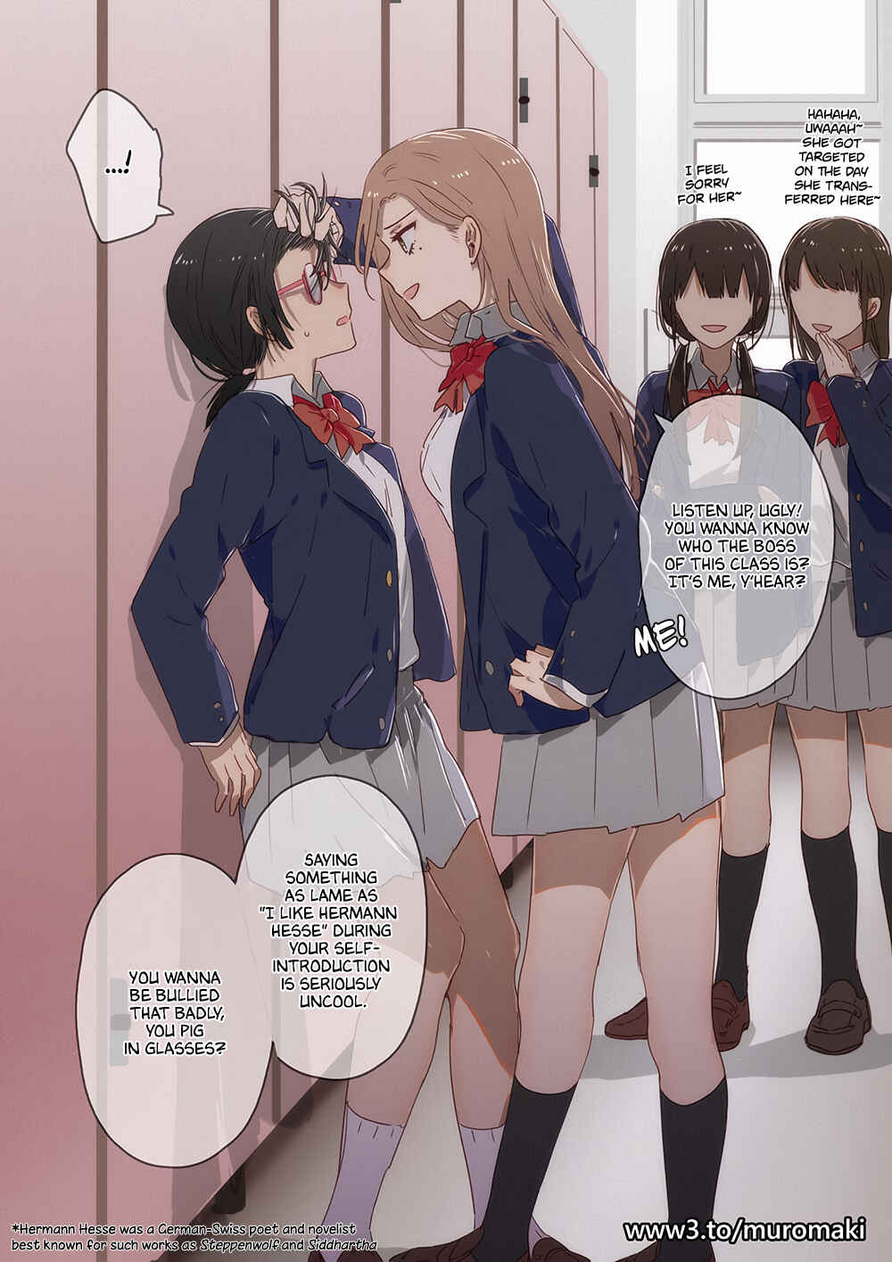 Page 1 Chapter Unknown_d519 A Transfer Student With Glasses Who is Surprisingly Strong