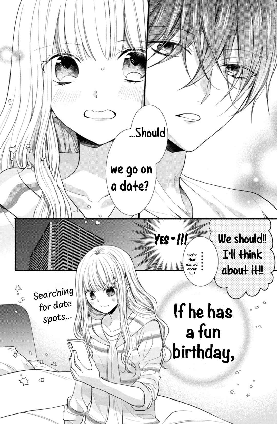 Page 10 Chapter 12 Shinkon dakedo Kataomoi