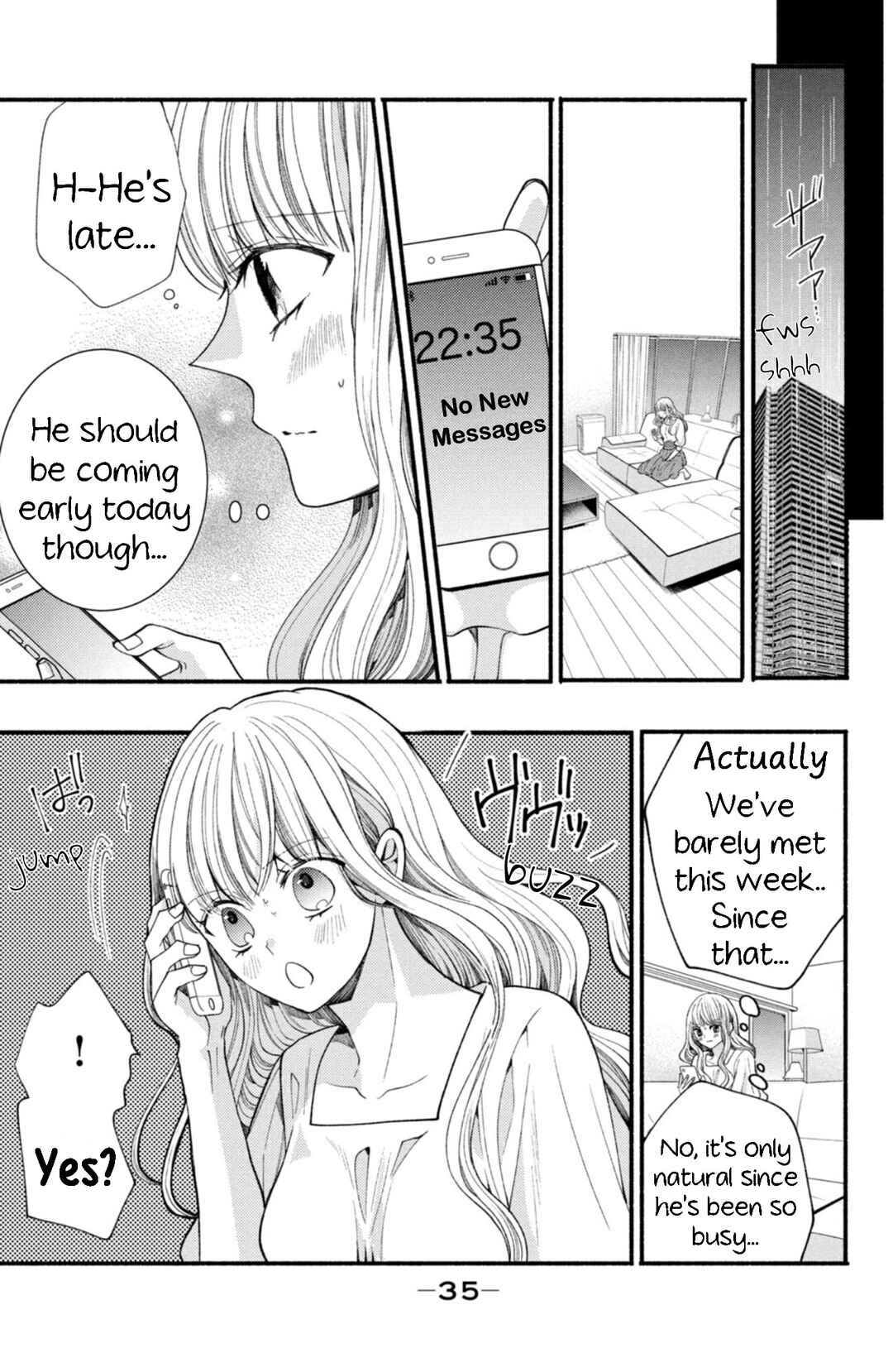Page 37 Chapter 29 Shinkon dakedo Kataomoi