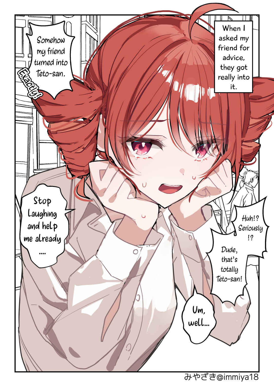 Page 1 Chapter 2 Kasane Teto ♀ ni Natta Otoko ♂ no Hanashi