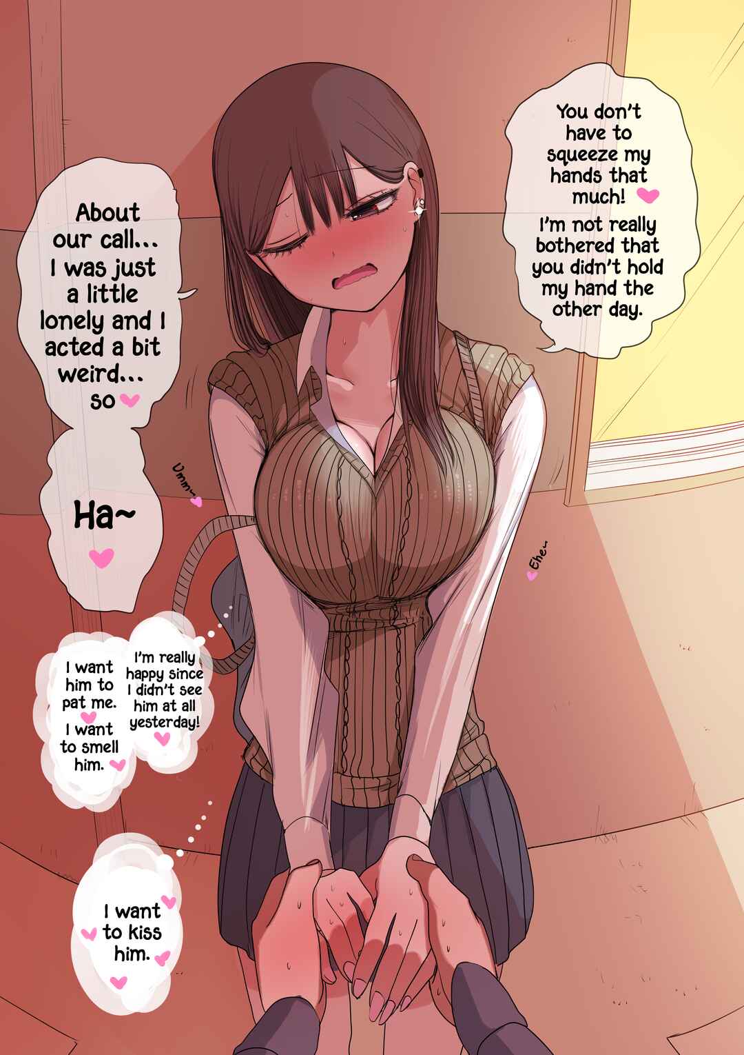 Page 1 Chapter 14 Tookago ni Menhera ni Naru Gyaru