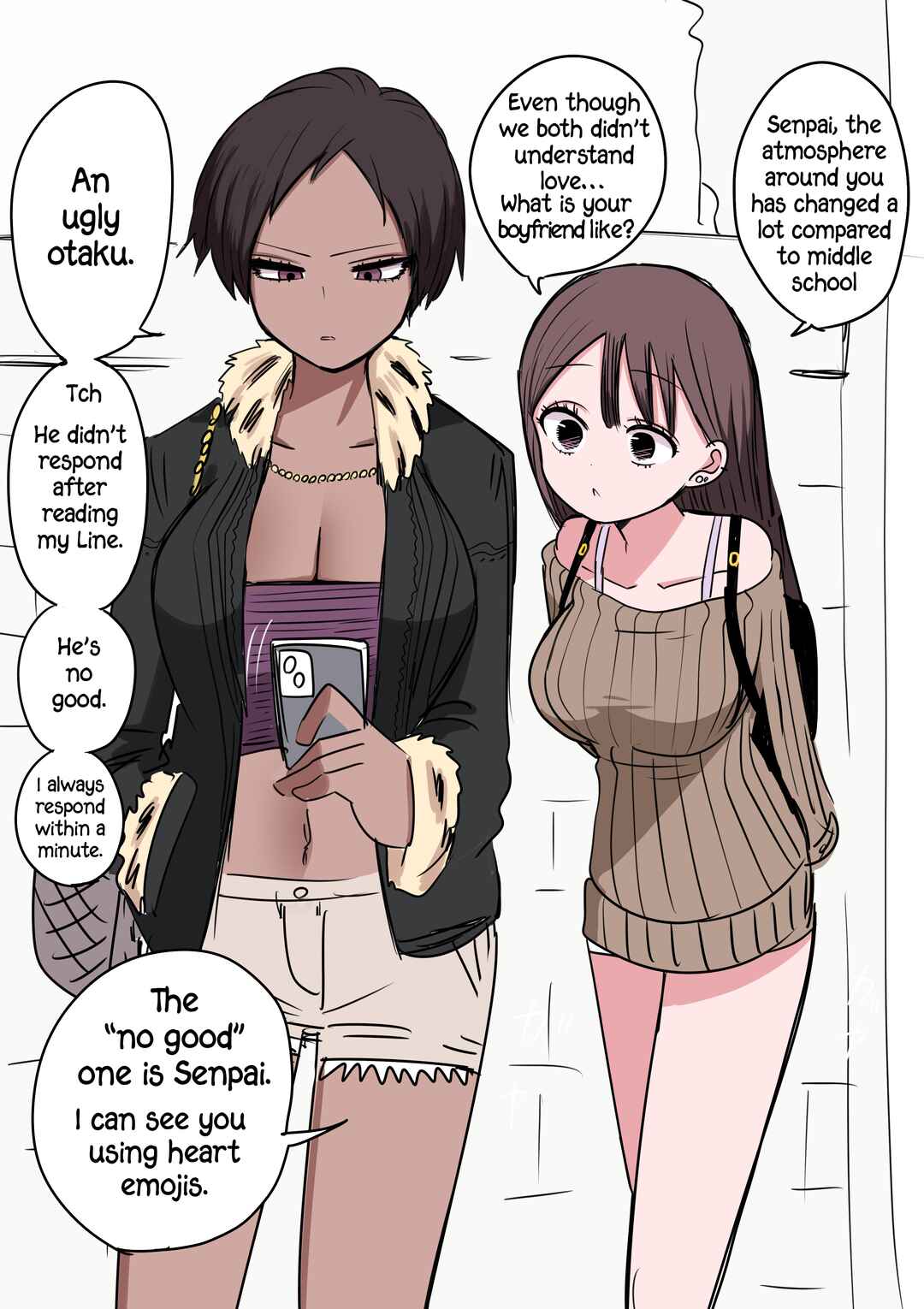 Page 19 Chapter 4 Tookago ni Menhera ni Naru Gyaru