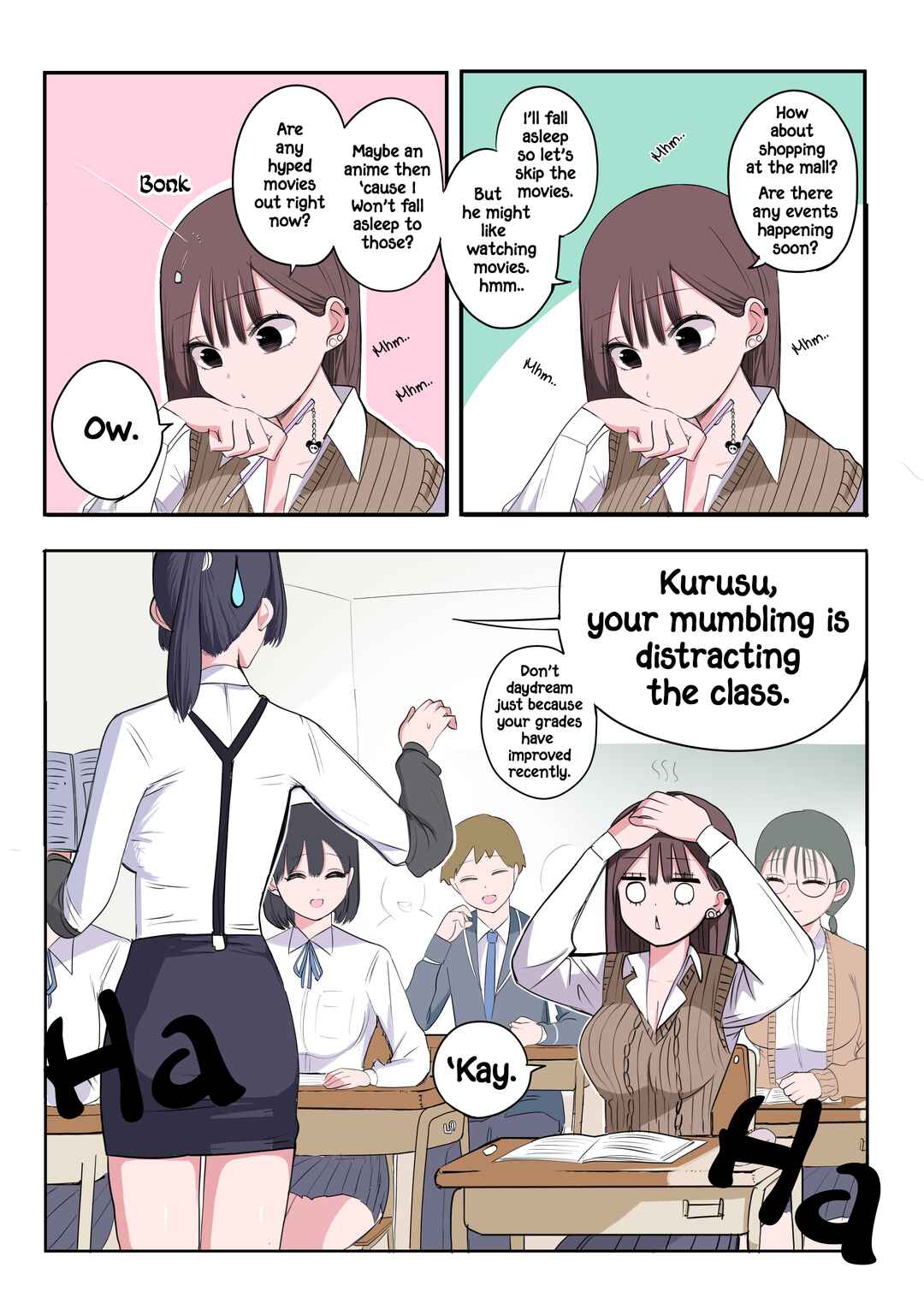 Page 2 Chapter 10 Tookago ni Menhera ni Naru Gyaru