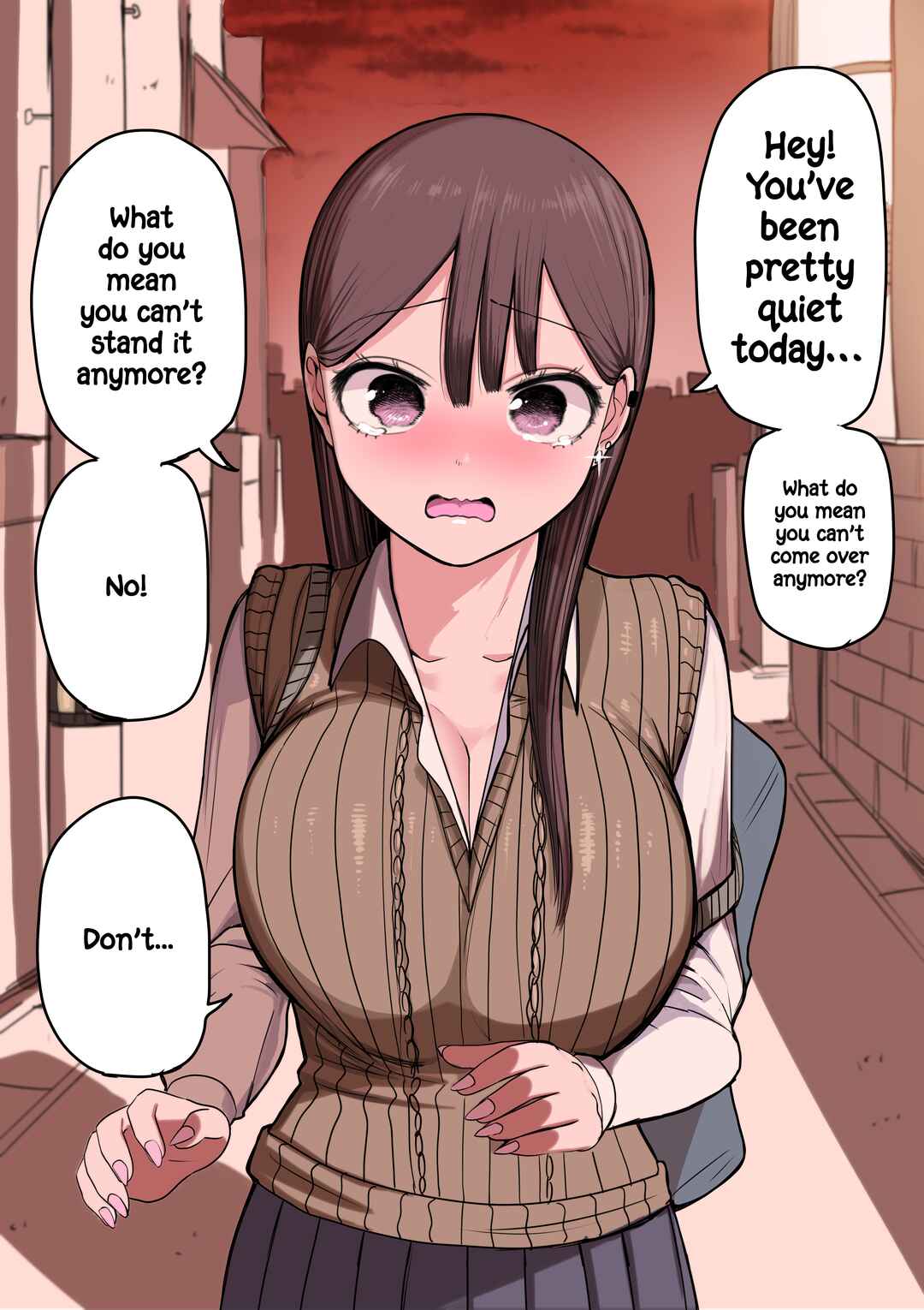Page 1 Chapter 17 Tookago ni Menhera ni Naru Gyaru