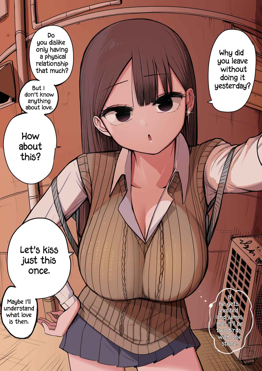 Page 1 Chapter 3 Tookago ni Menhera ni Naru Gyaru