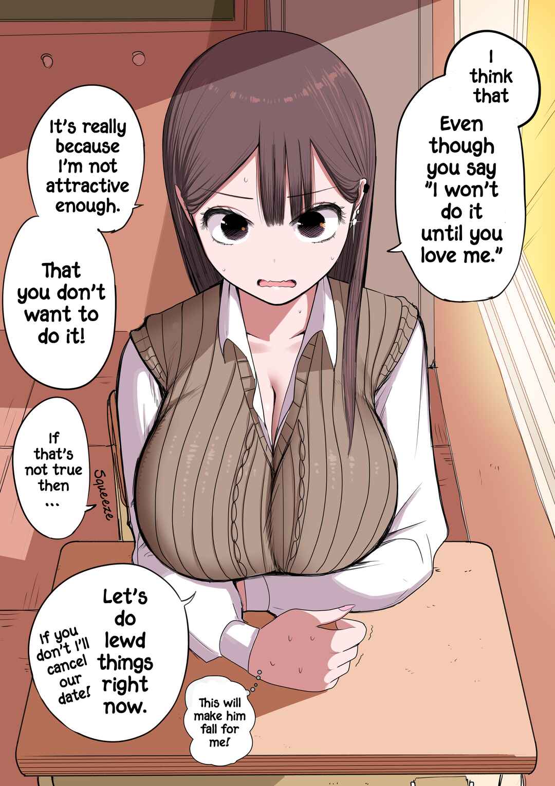 Page 1 Chapter 12 Tookago ni Menhera ni Naru Gyaru