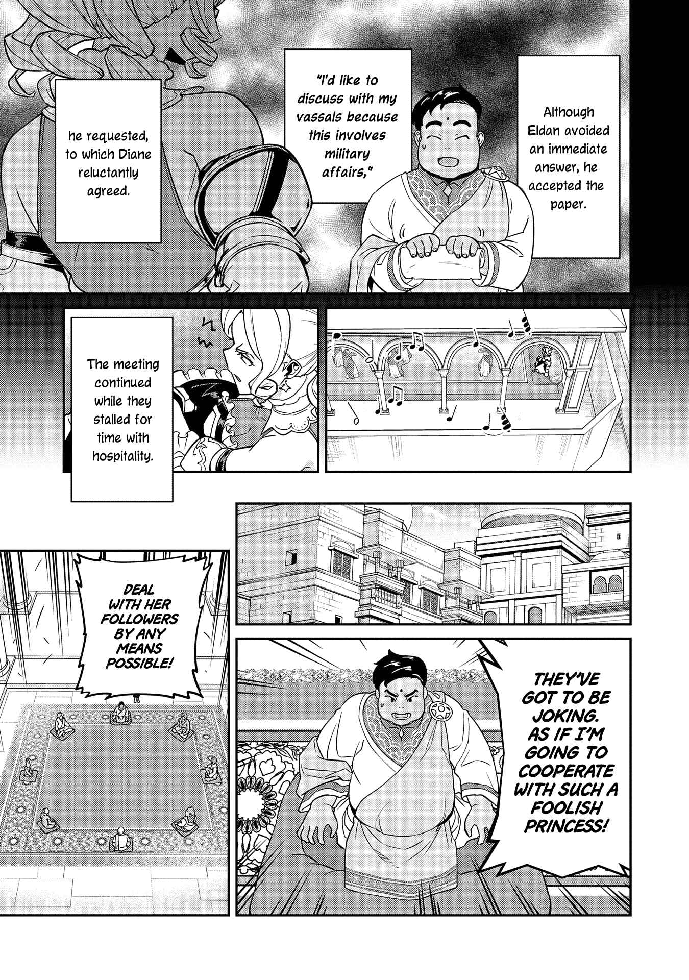 Page 13 Chapter 18 Ryoumin 0-nin Start no Henkyou Ryoushusama ~Ao no Dias to Soukaku no Otome~