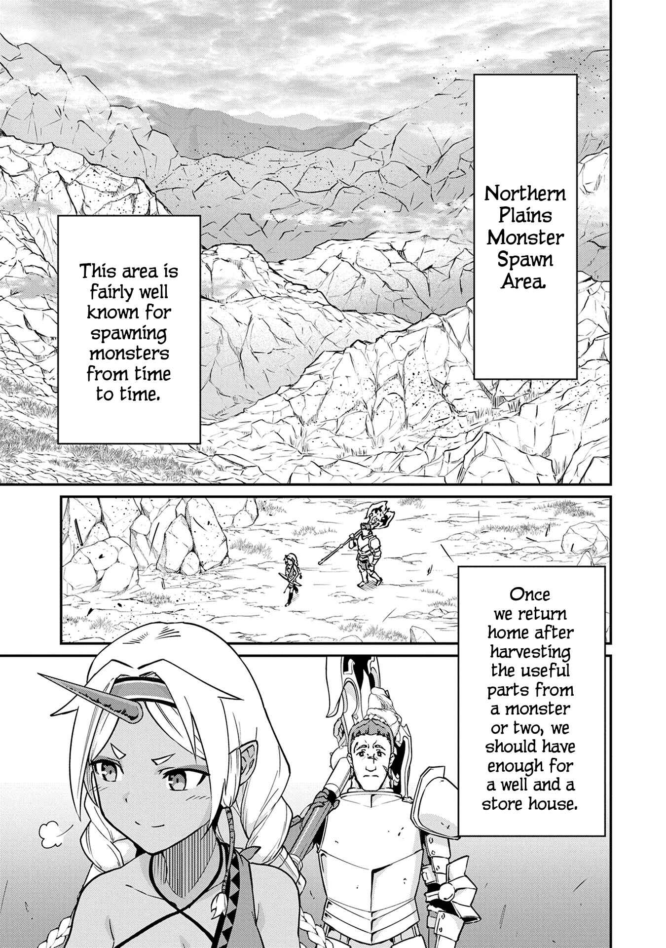 Page 1 Chapter 3 Ryoumin 0-nin Start no Henkyou Ryoushusama ~Ao no Dias to Soukaku no Otome~