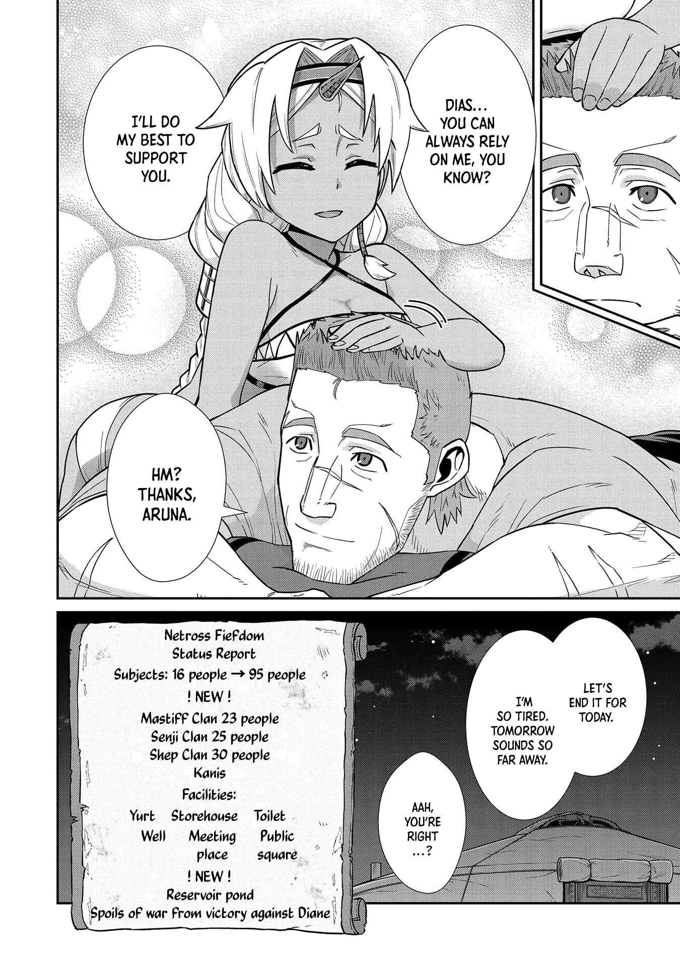 Page 35 Chapter 20 Ryoumin 0-nin Start no Henkyou Ryoushusama ~Ao no Dias to Soukaku no Otome~