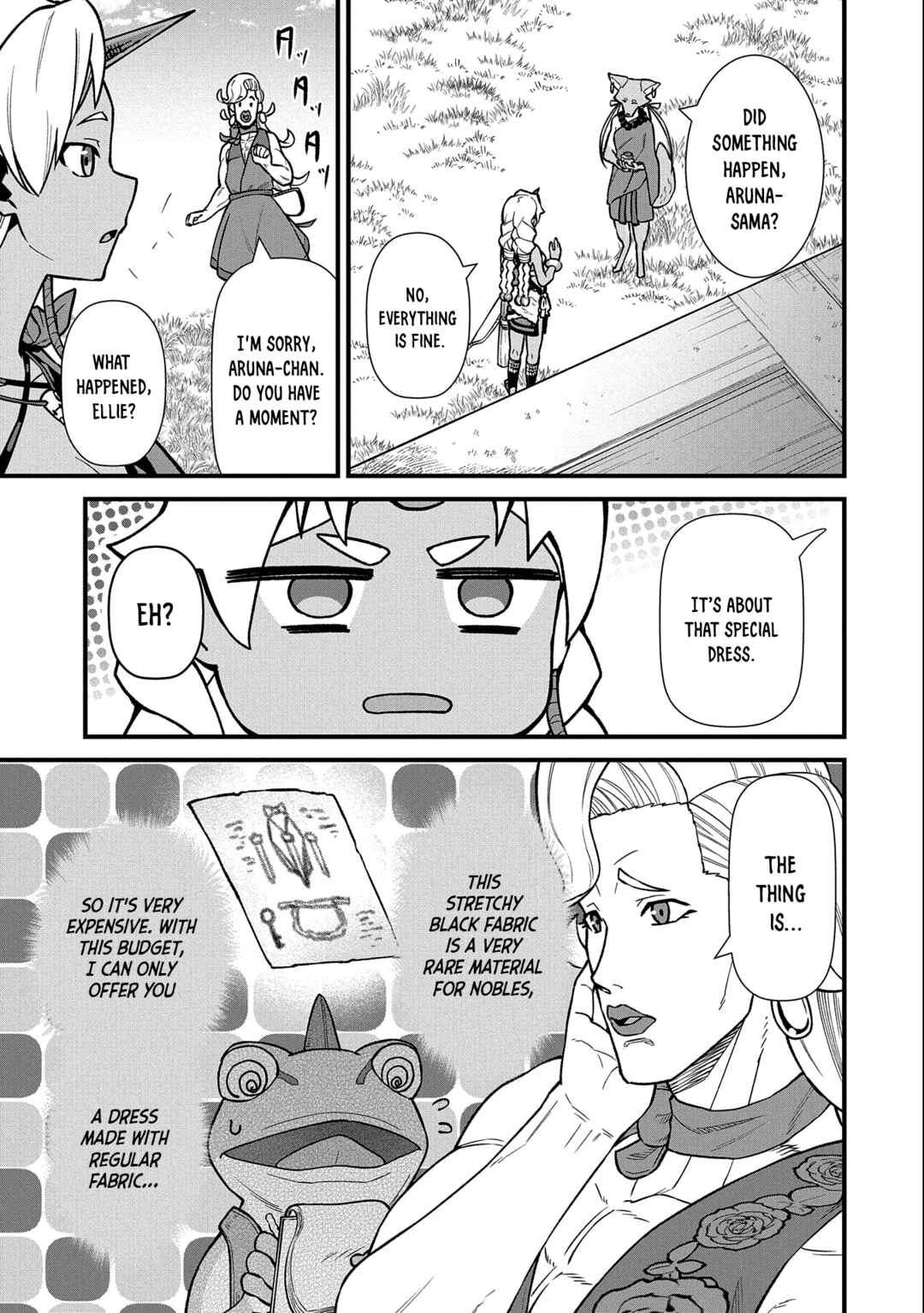 Page 33 Chapter 42 Ryoumin 0-nin Start no Henkyou Ryoushusama ~Ao no Dias to Soukaku no Otome~