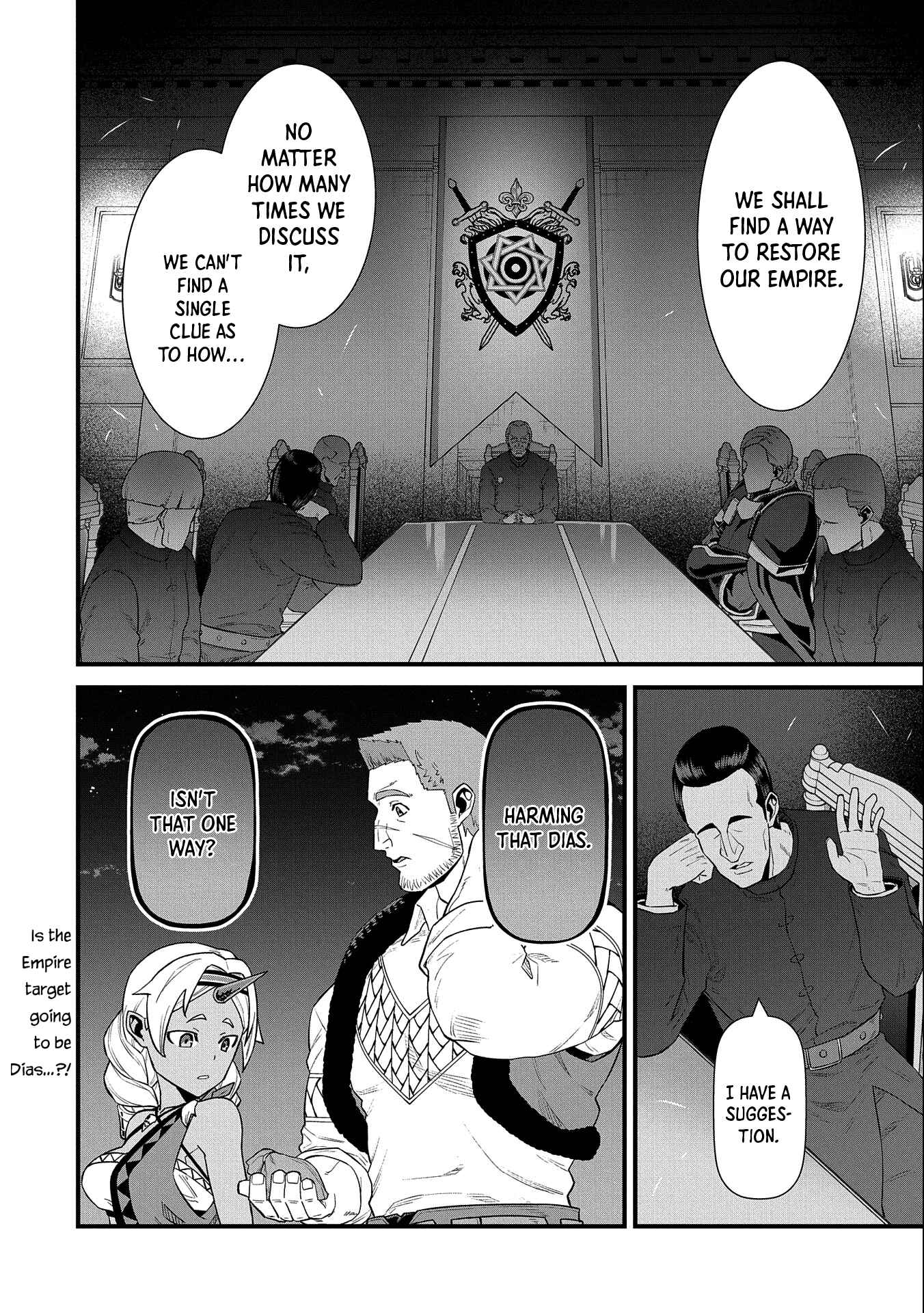 Page 34 Chapter 29 Ryoumin 0-nin Start no Henkyou Ryoushusama ~Ao no Dias to Soukaku no Otome~