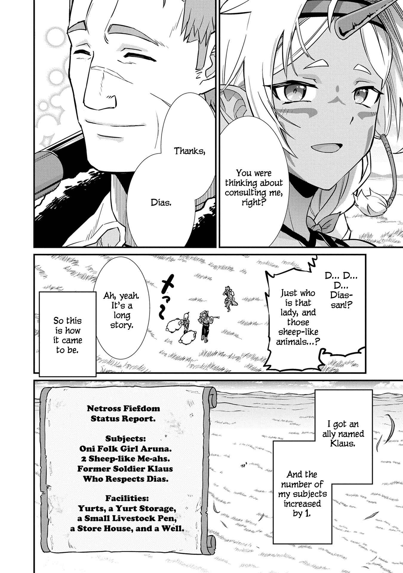 Page 31 Chapter 5 Ryoumin 0-nin Start no Henkyou Ryoushusama ~Ao no Dias to Soukaku no Otome~