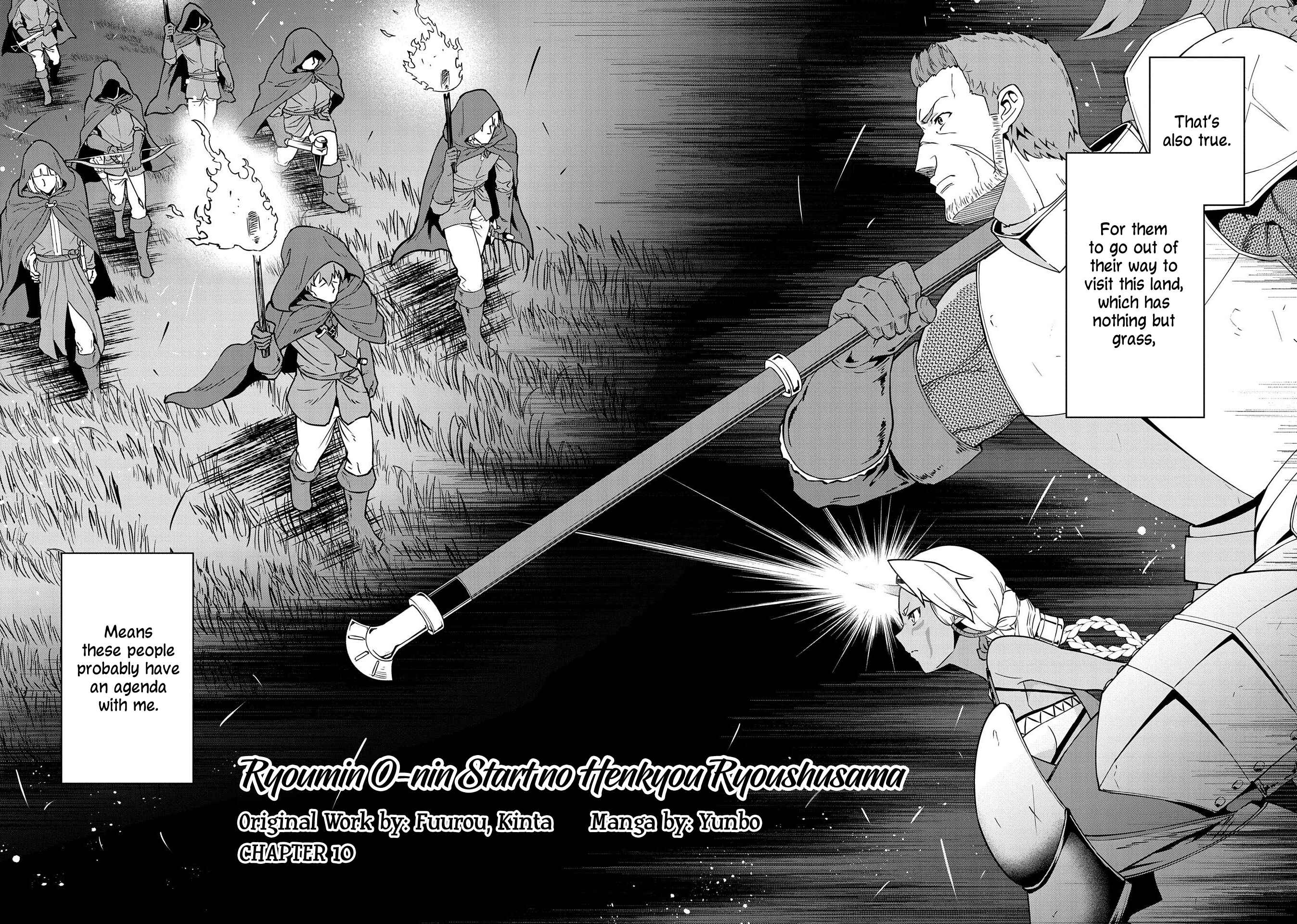 Page 4 Chapter 10 Ryoumin 0-nin Start no Henkyou Ryoushusama ~Ao no Dias to Soukaku no Otome~