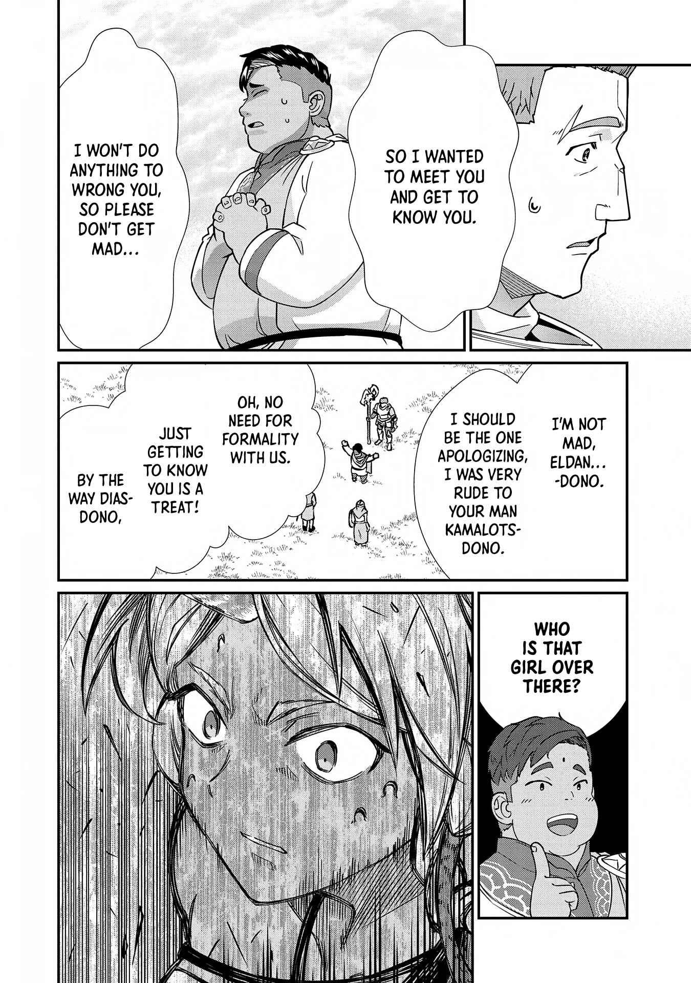 Page 28 Chapter 8 Ryoumin 0-nin Start no Henkyou Ryoushusama ~Ao no Dias to Soukaku no Otome~
