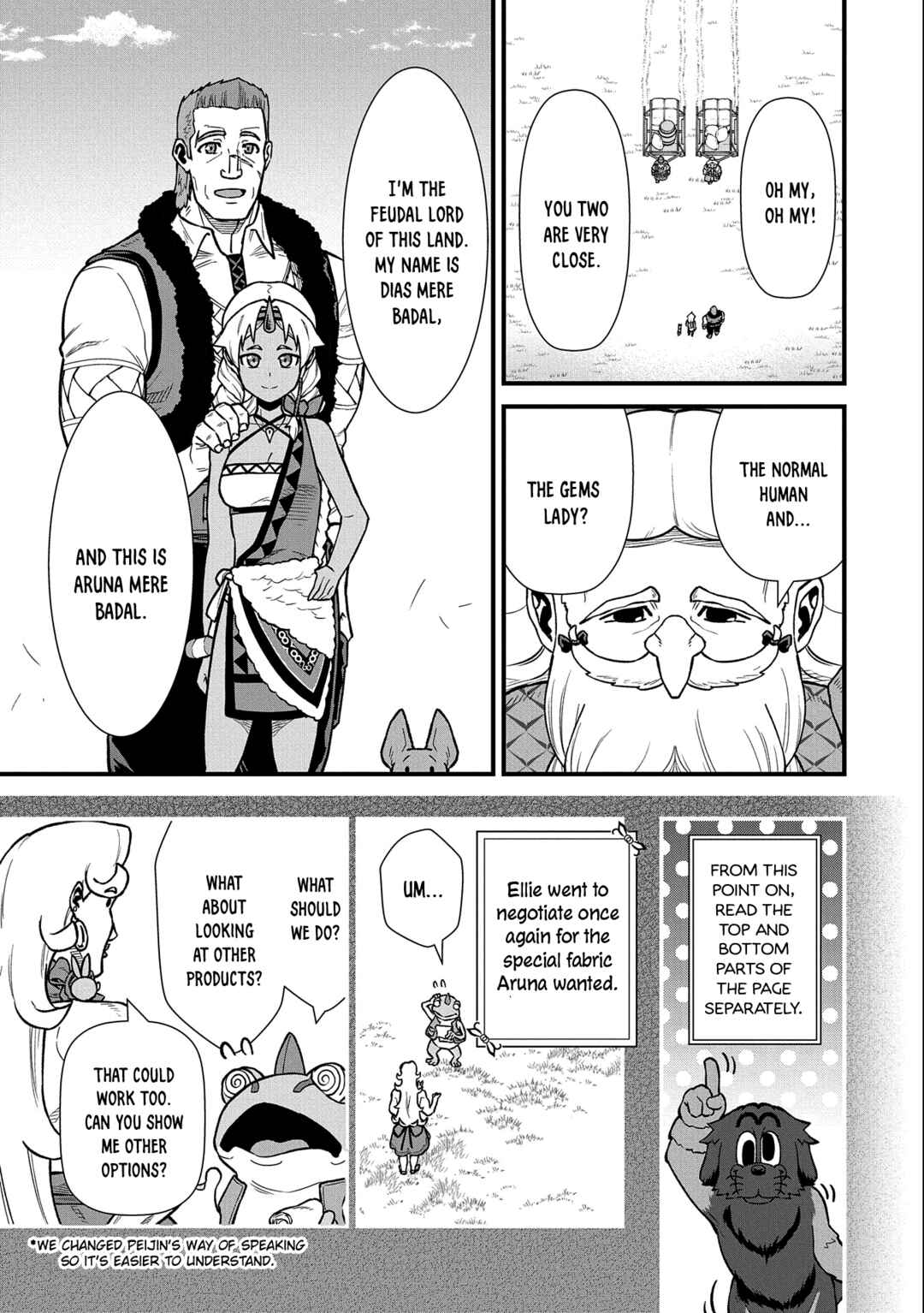 Page 23 Chapter 43 Ryoumin 0-nin Start no Henkyou Ryoushusama ~Ao no Dias to Soukaku no Otome~